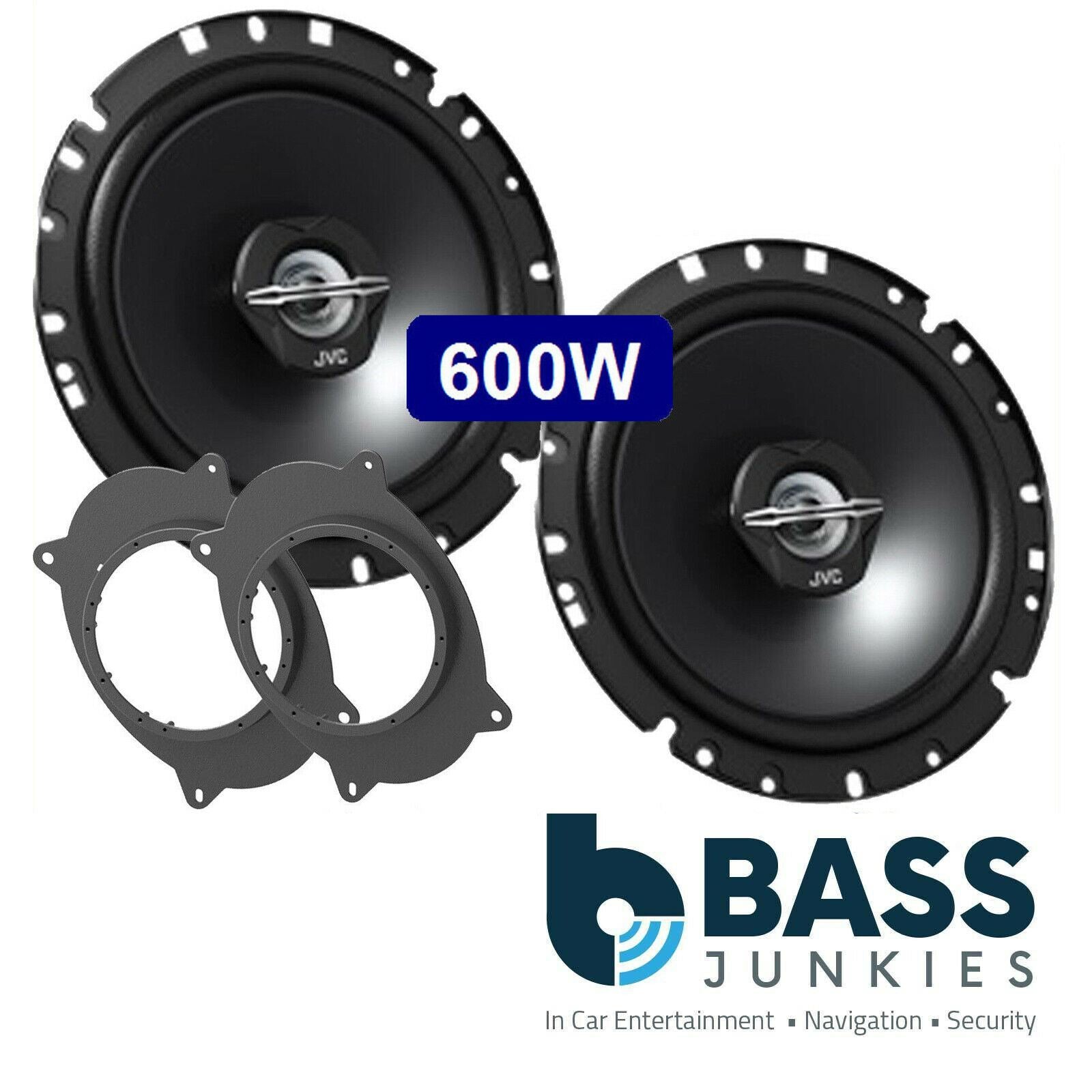 To Fit A Subaru Outback 2009 On JVC 6.5" 17cm 600W 2 Way Front Door Car Speakers