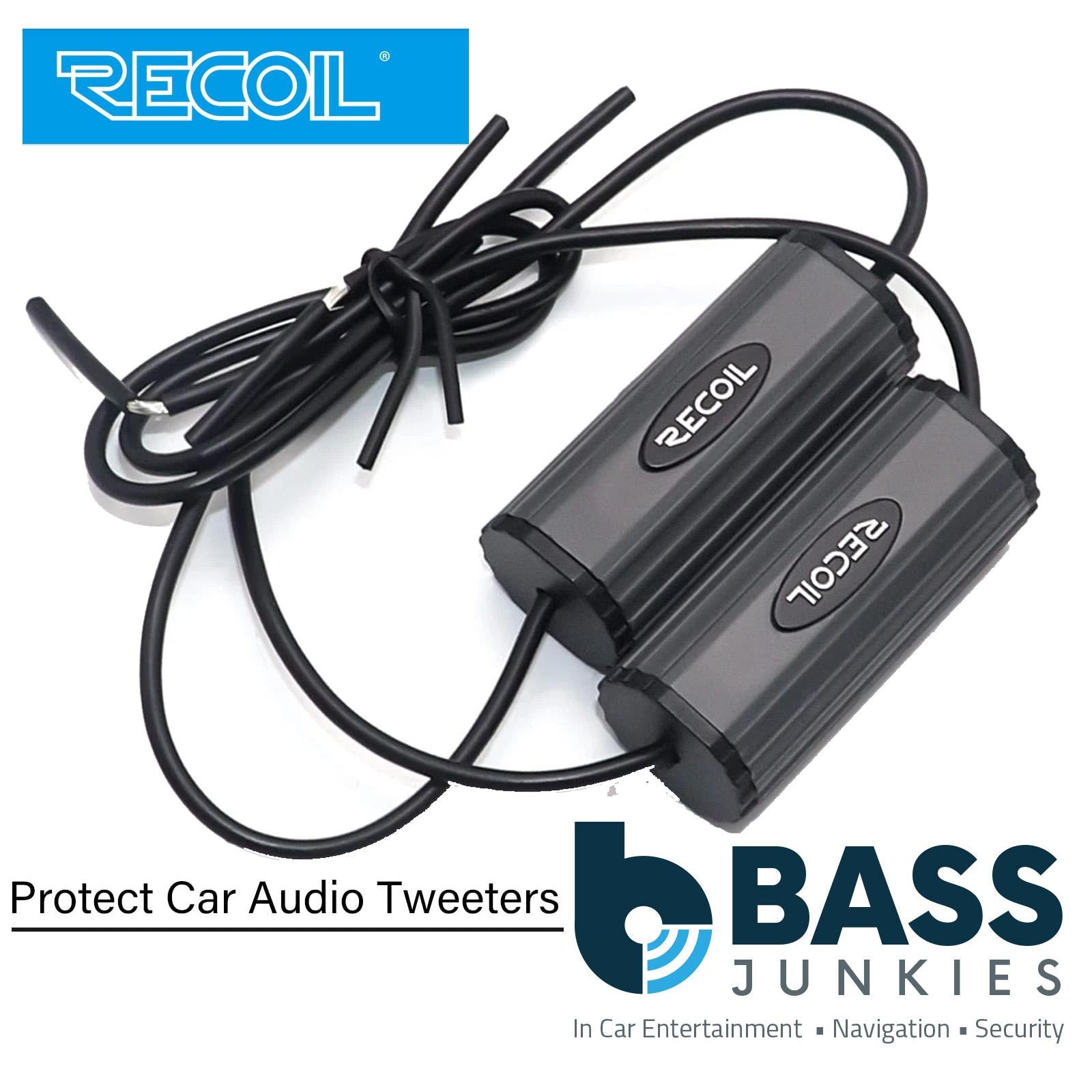 RECOIL BB-T -  5.6 kHz Bass Blockers Designed to Protect 4 Ohms Car Tweeters