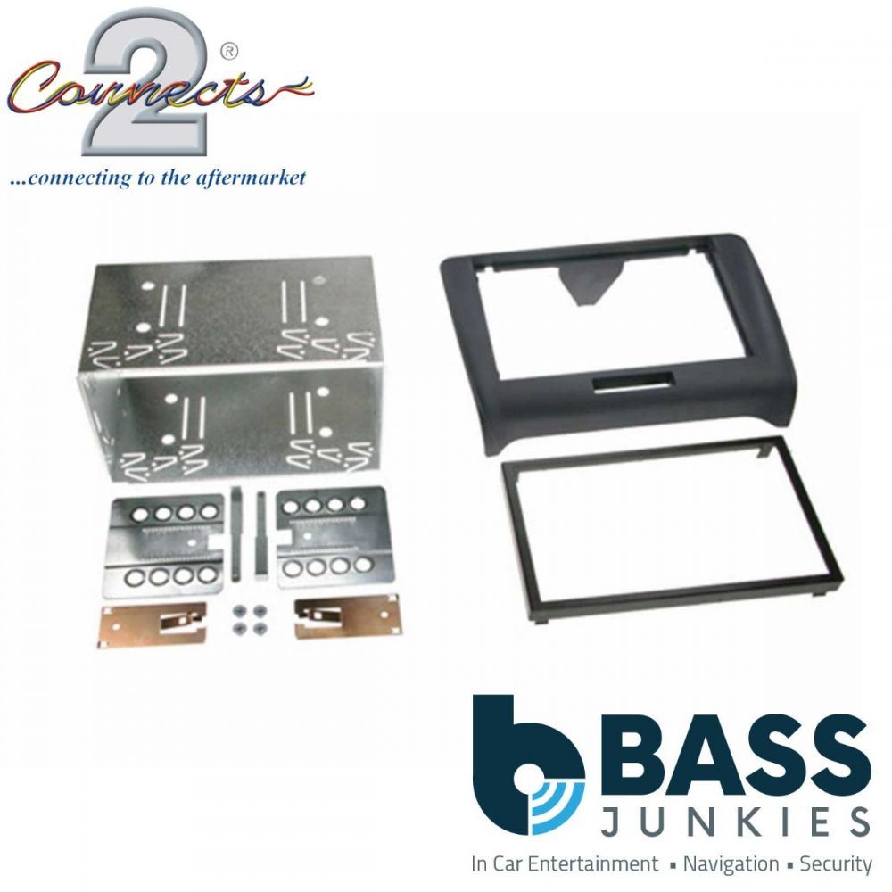 Connects2 CT23AU05 Audi TT 2006 - 2014 Car Stereo Double Din Fascia Panel & Cage Kit