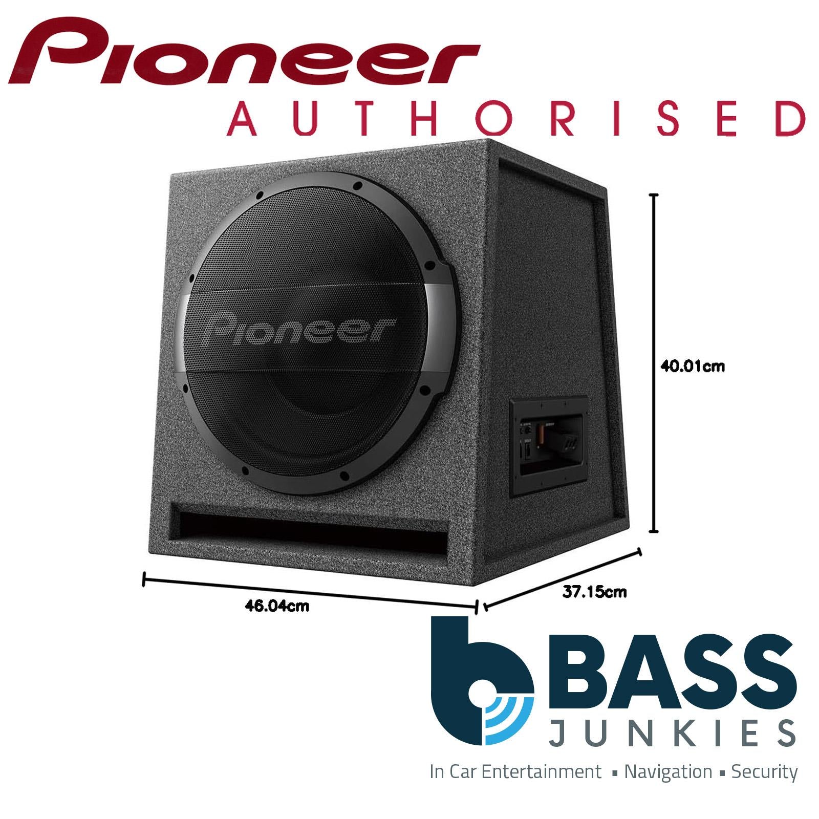Pioneer TS-WX1210AH 12" 1500 Watts Active Car Subwoofer Sub Bass Box Enclosure