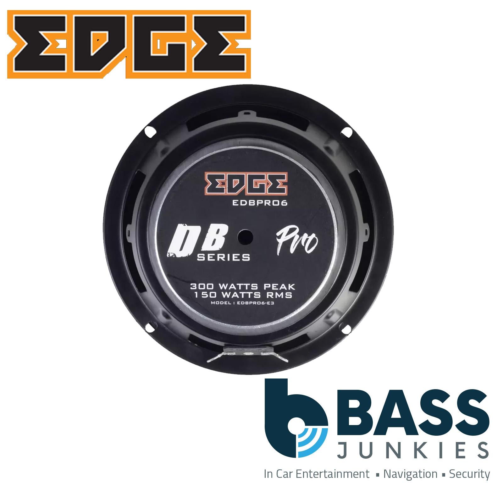EDGE EDBPRO6-E9 Pro Audio Car Midwoofer 6.5" 300w Peak, 150w RMS - Pair