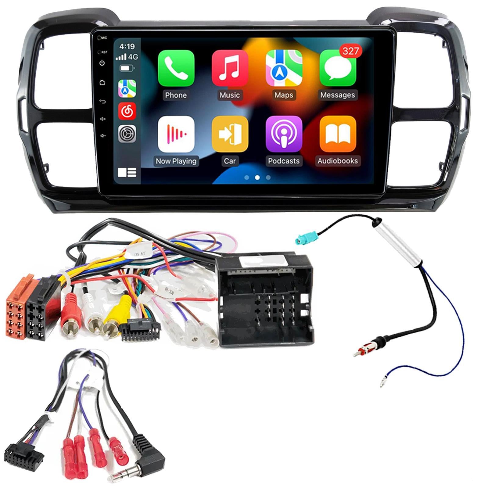 UPGRADED 9" CarPlay Android Car Stereo Kit For Citroen C5 Aircross 2017 Onwards