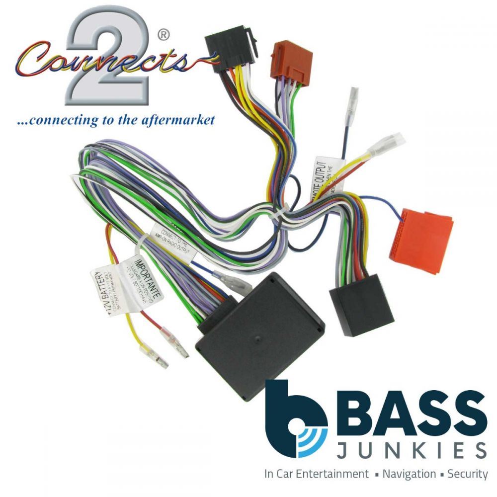 Connects2 CT53-LA01 - LANCIA Car Stereo Amplified Active Speaker Adaptor Lead