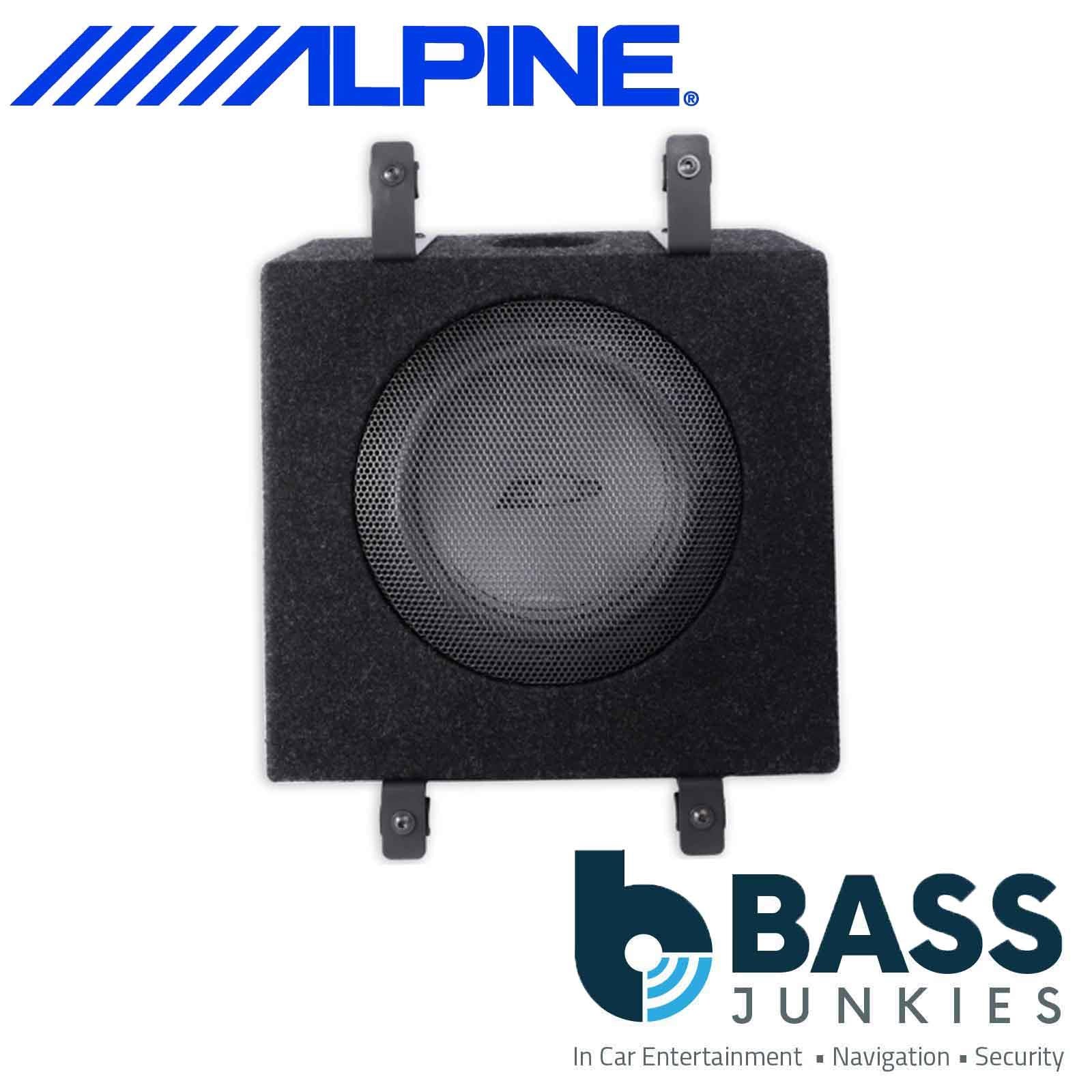 Alpine W84AS907-2 - 6-Channel DSP Car Amplifier & 8" Subwoofer Bass Box for Mercedes Benz Sprinter w907 / w910 2018 Onwards