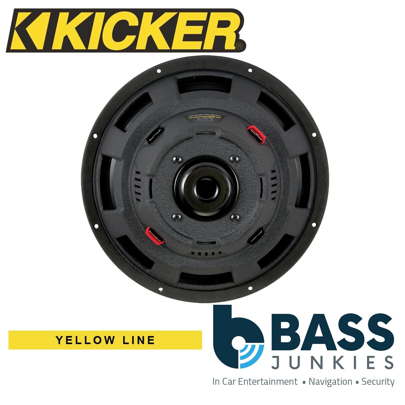 Kicker CWD154 - CompC 15" 600 Watts 4 Ohm Dual Voice Coil DVC Car Subwoofer