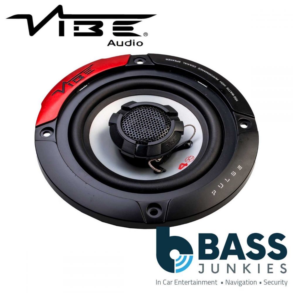 Vibe PULSE 4 - 2 Way 240 Watts a Pair 4" 10cm 100mm Car Van Door Shelf Speakers