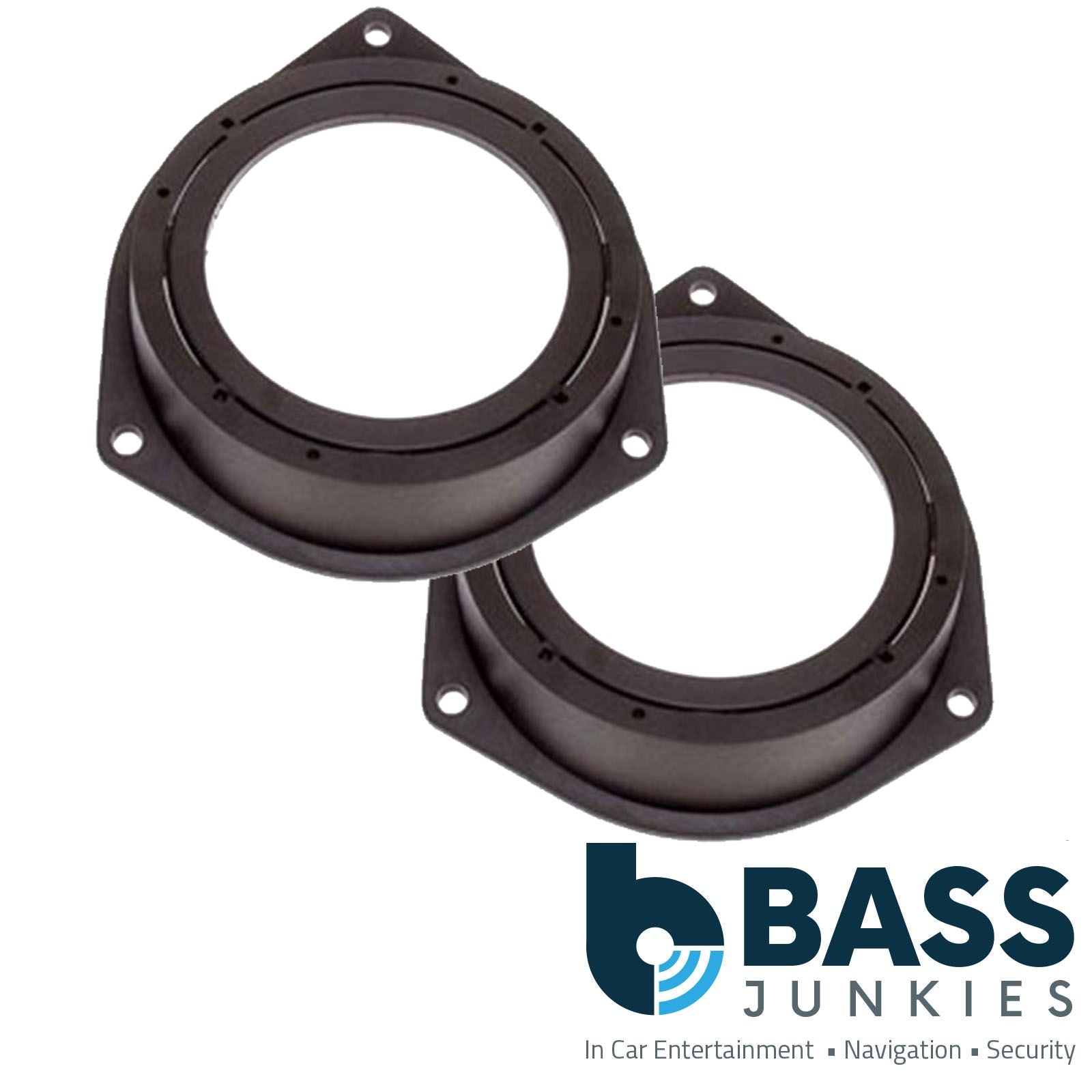 MTX TR40C 2-Way 4" 620W Coaxial Speakers With Brackets for Vauxhall Vehicles