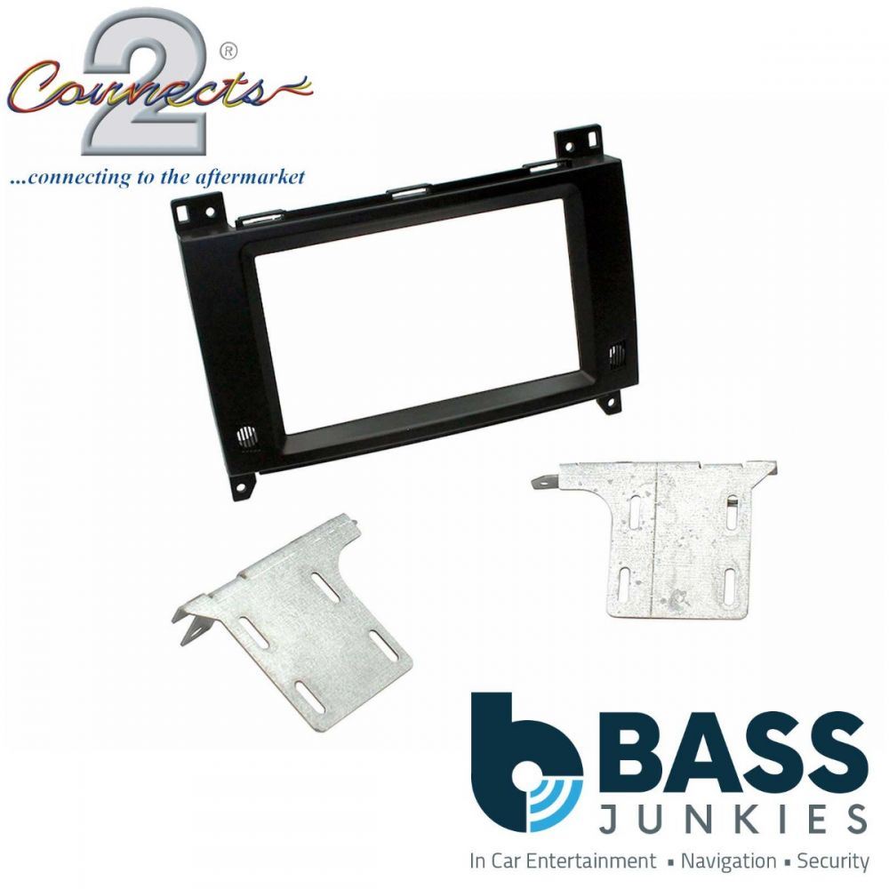 Connects2 CT23MB24 Mercedes Viano Vito Car Stereo Double Din Fascia Panel
