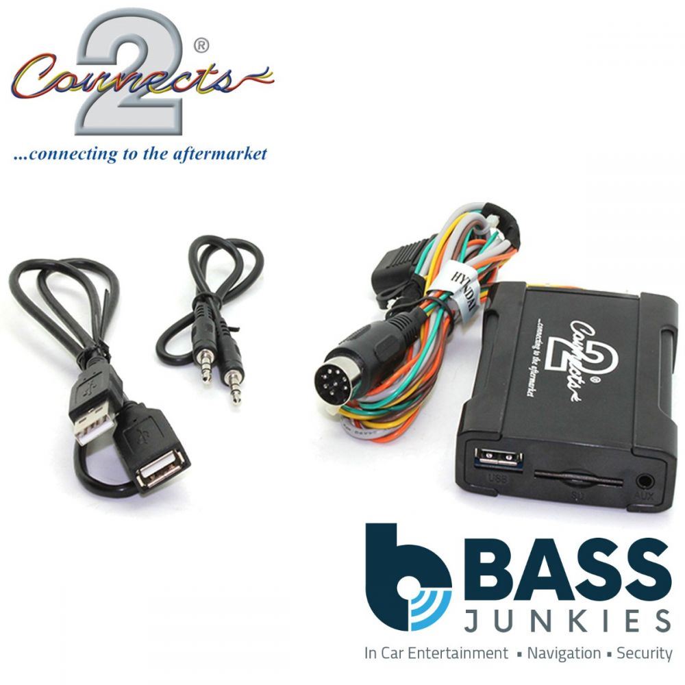 Connects2 CTAKIUSB001 Kia All-Models Car USB & Aux In Car Interface Adapter