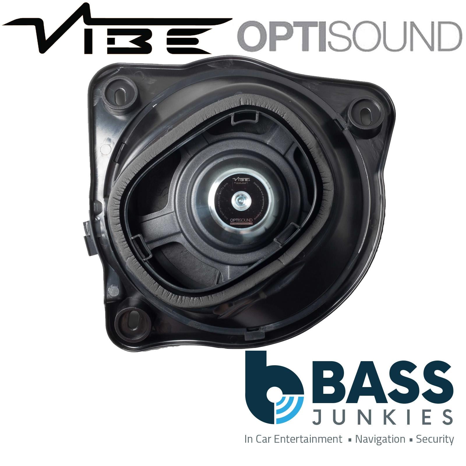Vibe OPTISOUNDMERC8WR-V2 Mercedes C E S Class GLC 300 Watts Footwell Subwoofers