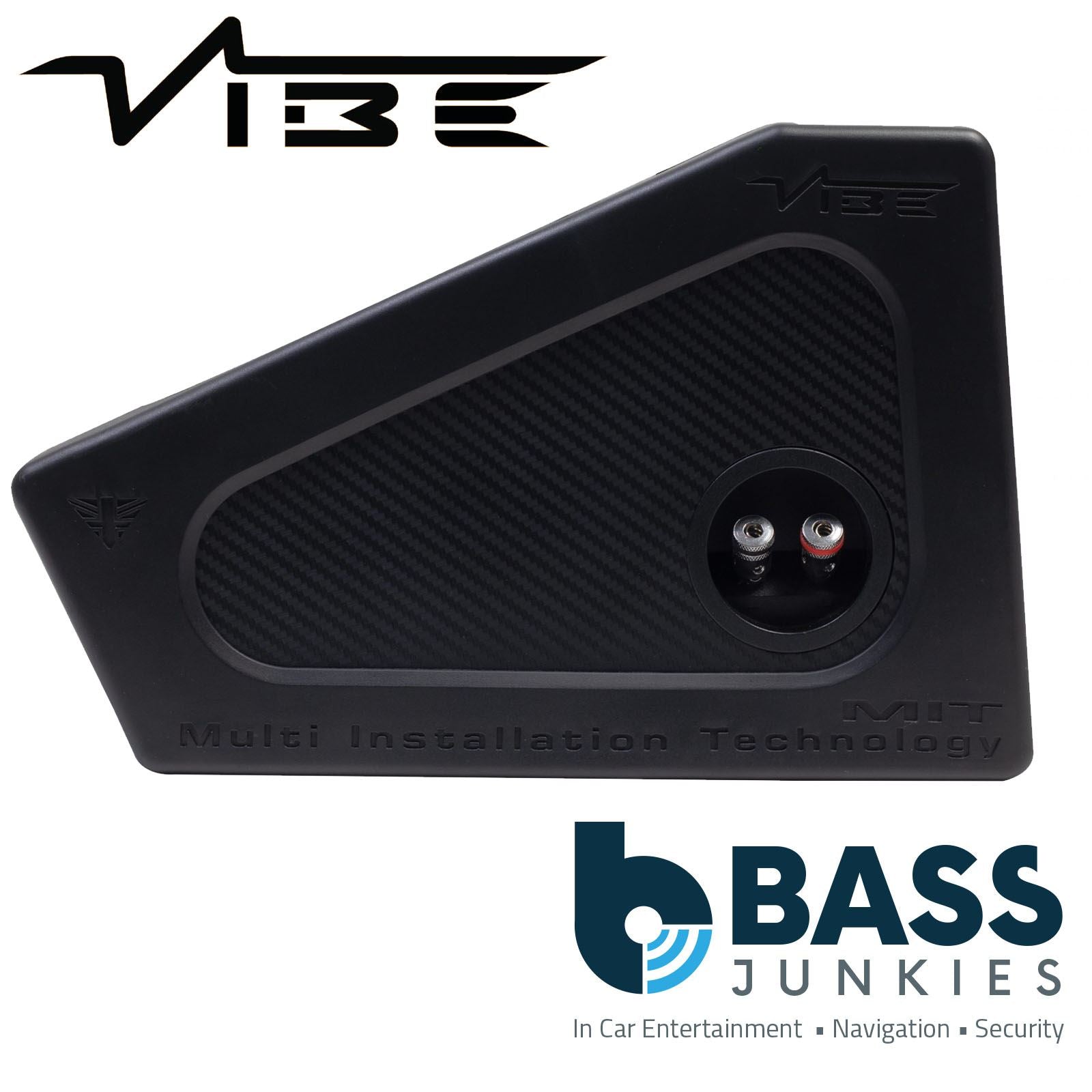 Vibe SLICKPROBOX6-V0 Full Range Trapezius Car Enclosure 640W 1950W Max Power