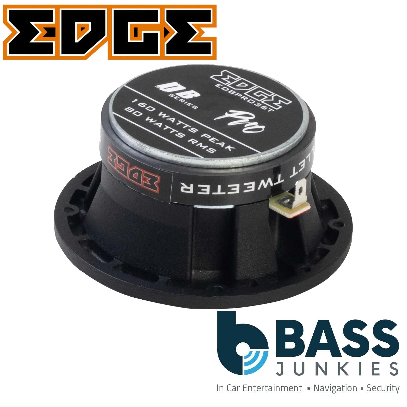 EDGE DB Series EDBPRO36T-E1 - 4 inch Pro 160 Watts Car Audio Tweeter Pair