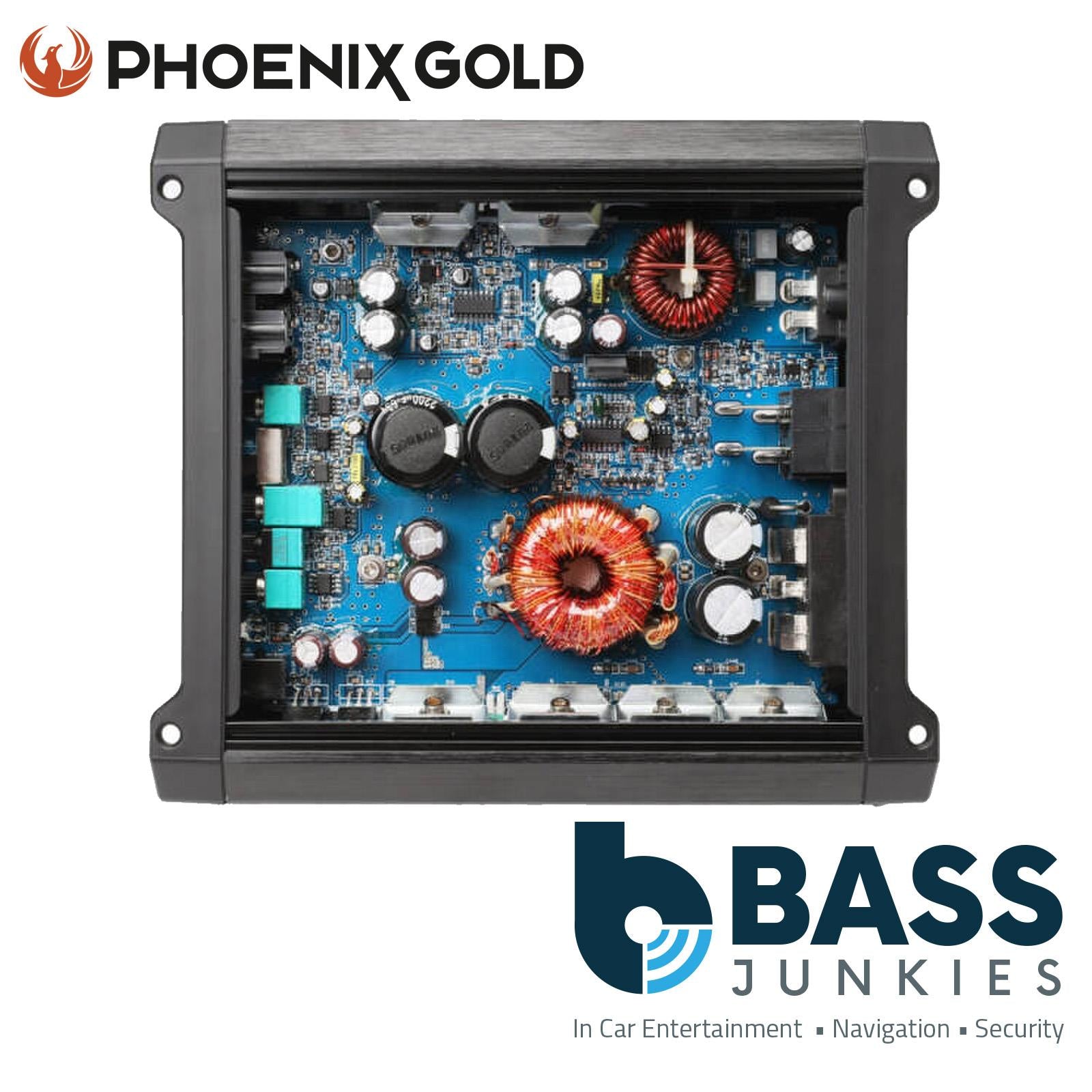 Phoenix Gold Z6001i - 600 Watts Class D Monoblock Car Amplifier & Bass Controller