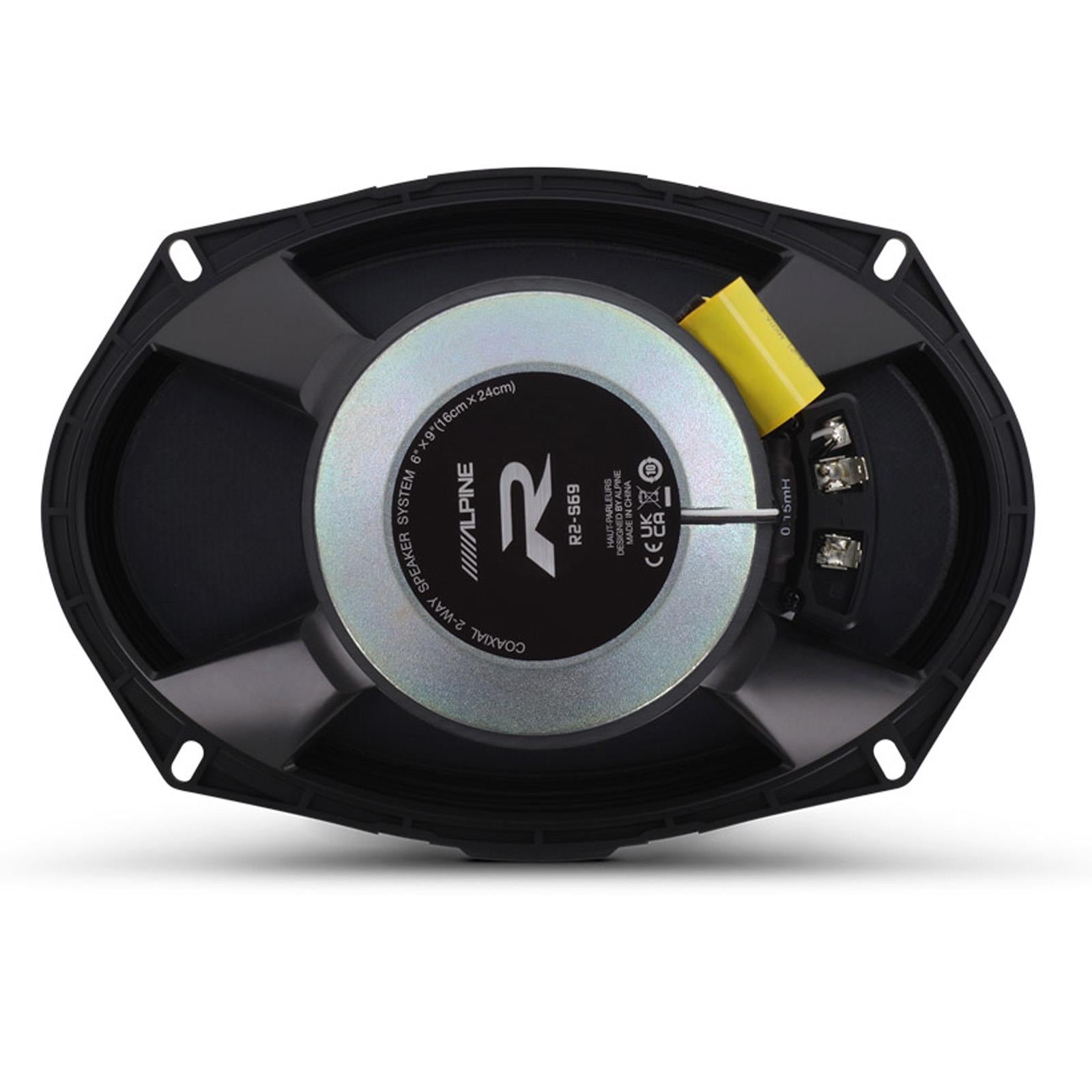 Next-Generation 6x9� (16 x 24cm) COMPONENT 2-WAY R-SERIES SPEAKERS - Peak Power: 300 Watts - RMS Power: 100 Watts