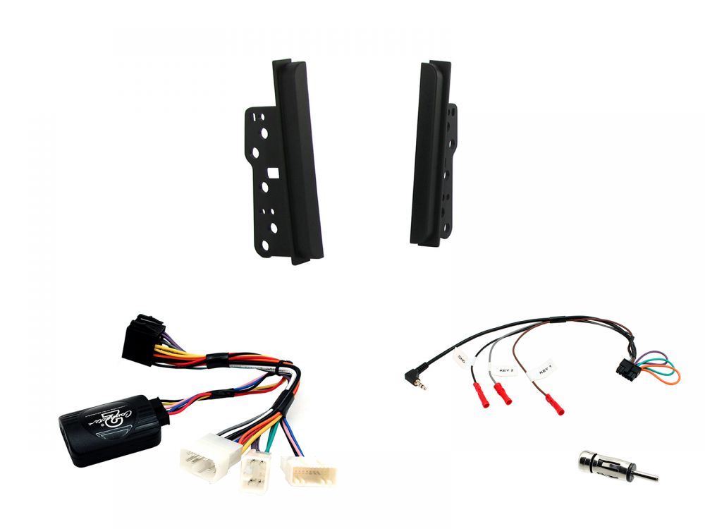 Double Din Stereo Fitting Kit + Steering Controls to fit Toyota Celica 1999-2005