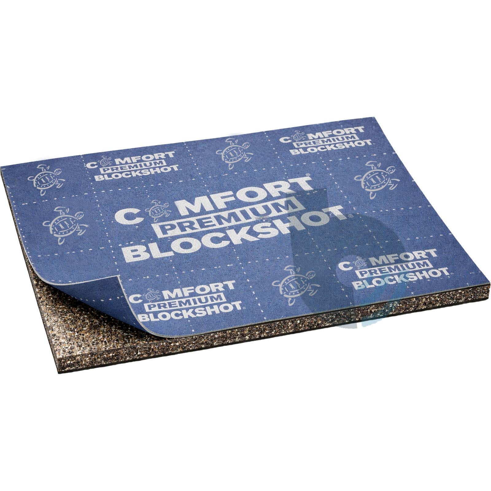 Comfort BLOCKSHOT 8 - 5 Sheets 8mm 500x700mm Sound Isolator Mat Kit