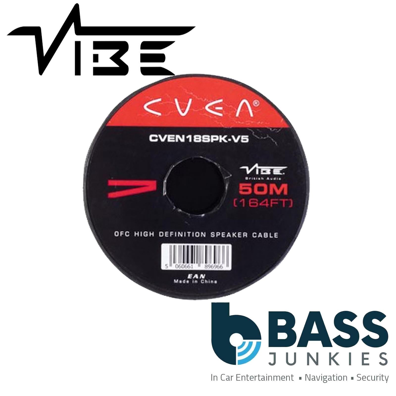 Vibe CVEN14SPK-V5 - 14 AWG OFC Car Speaker Cable 50 Meter Spool