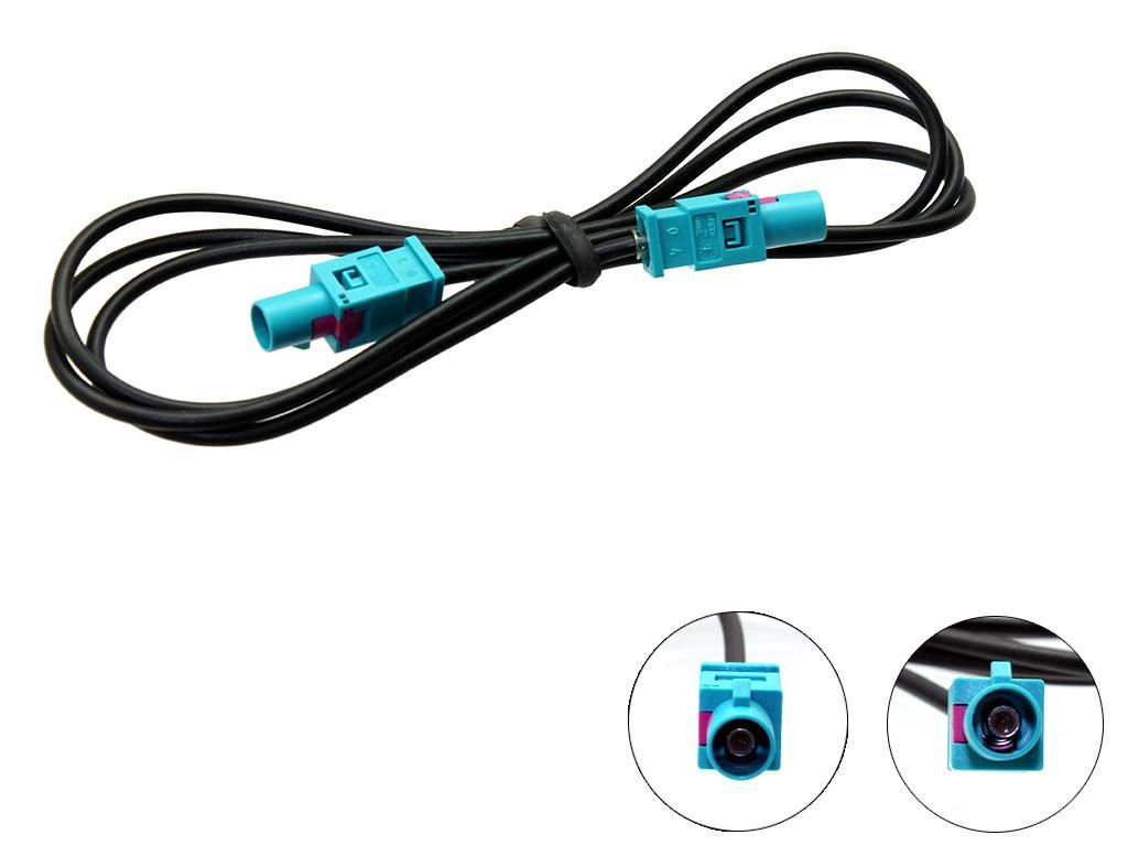 Connects2 CT27AA99 Fakra 1M Extension Male To Male Car Stereo Antenna Adapter Aerial Lead