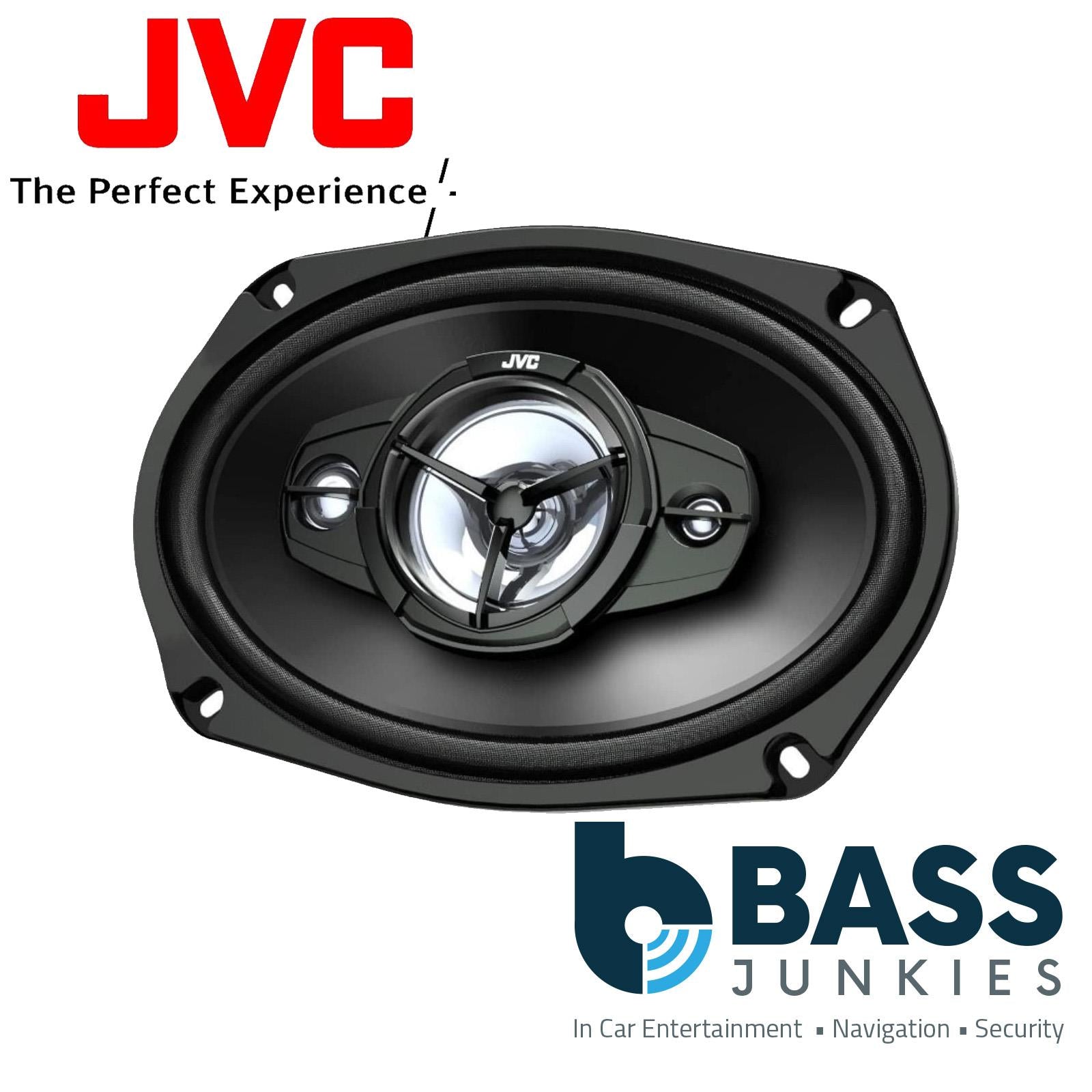 JVC CS-DR6930 3-Way 1000 Watts a Pair 6x9" Rear Parcel Shelf Car Van Speakers