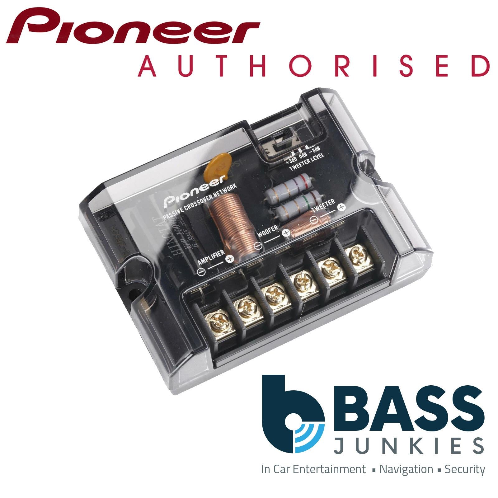 Pioneer TS-Z65CH - 660 Watts 6.5" 17cm Hi Res Audio 2 Way Component Kit Car Door Speakers