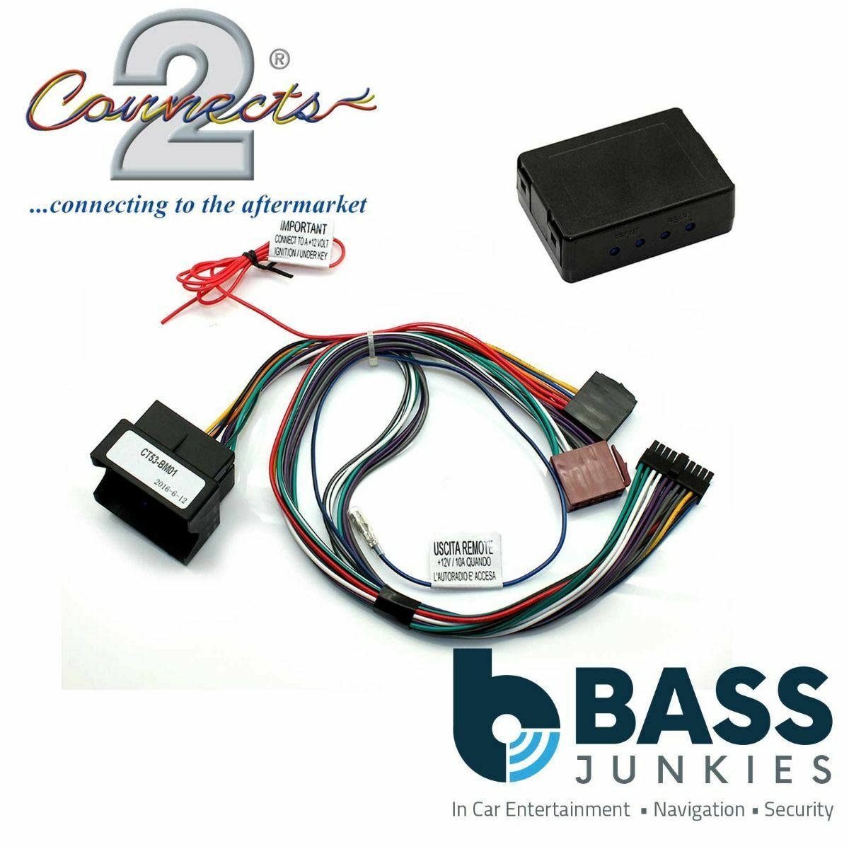 Connects2 CT53-BM01 - BMW Car Stereo Amplified Active Speaker Adaptor