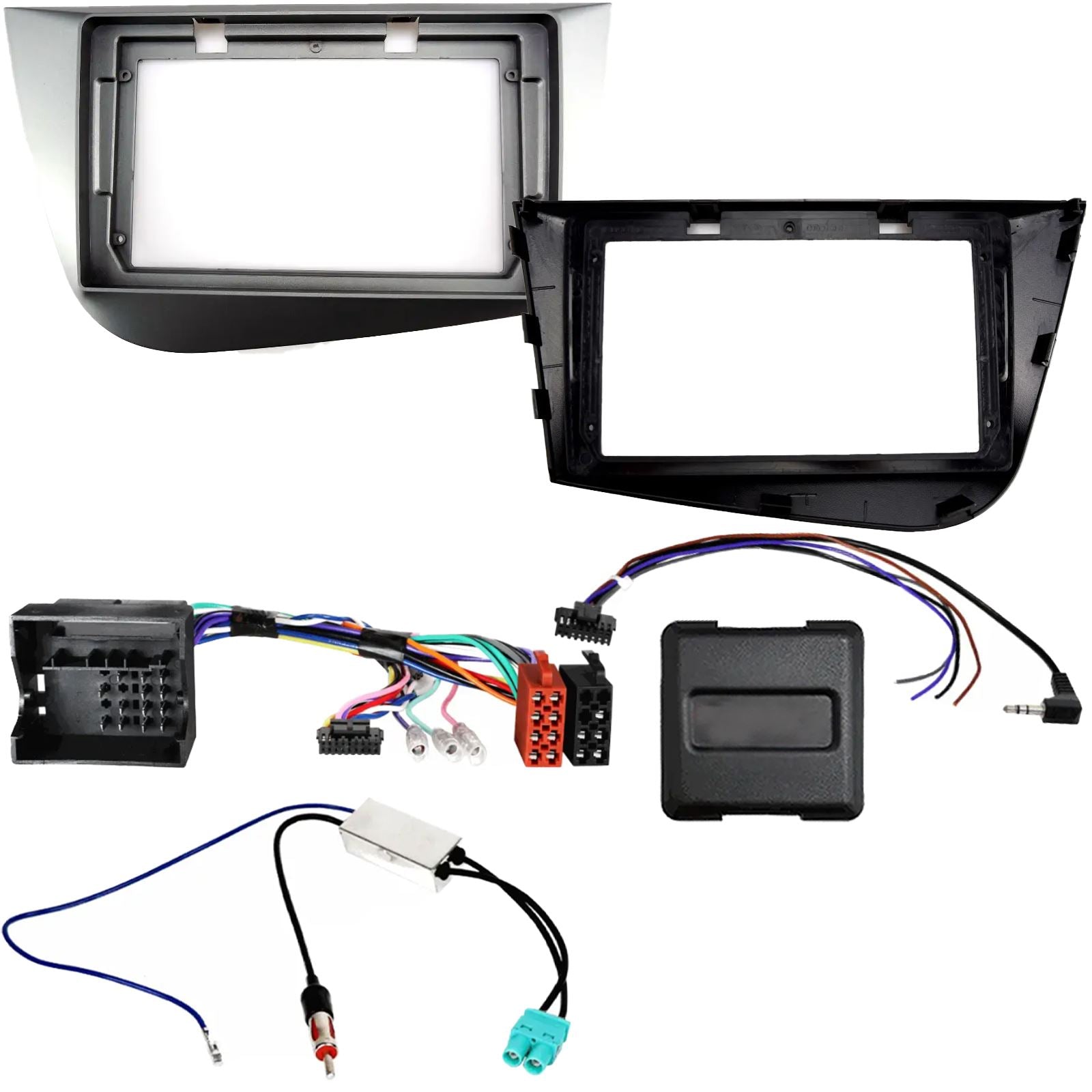 For Seat Leon RHD 2005 - 2012 Fascia Panel Interface For 9" Android Car Radios