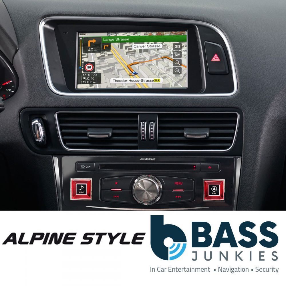 Alpine X701D-Q5 Audi Q5 7” DAB Bluetooth Navigation HDMI Mechless Car