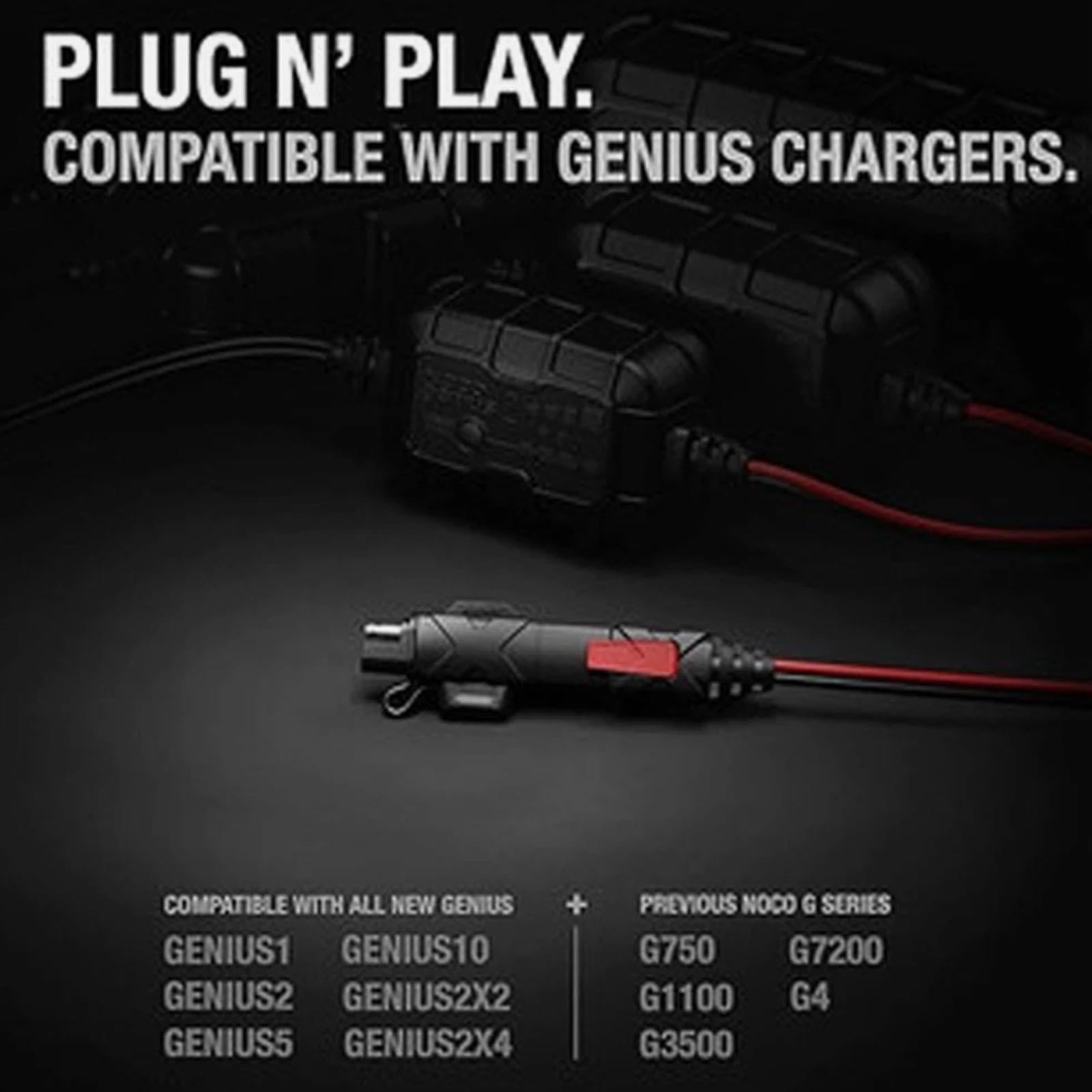 NOCO GC009 - X-Connect to SAE Adapter Battery Charger Accessory 20A Fused