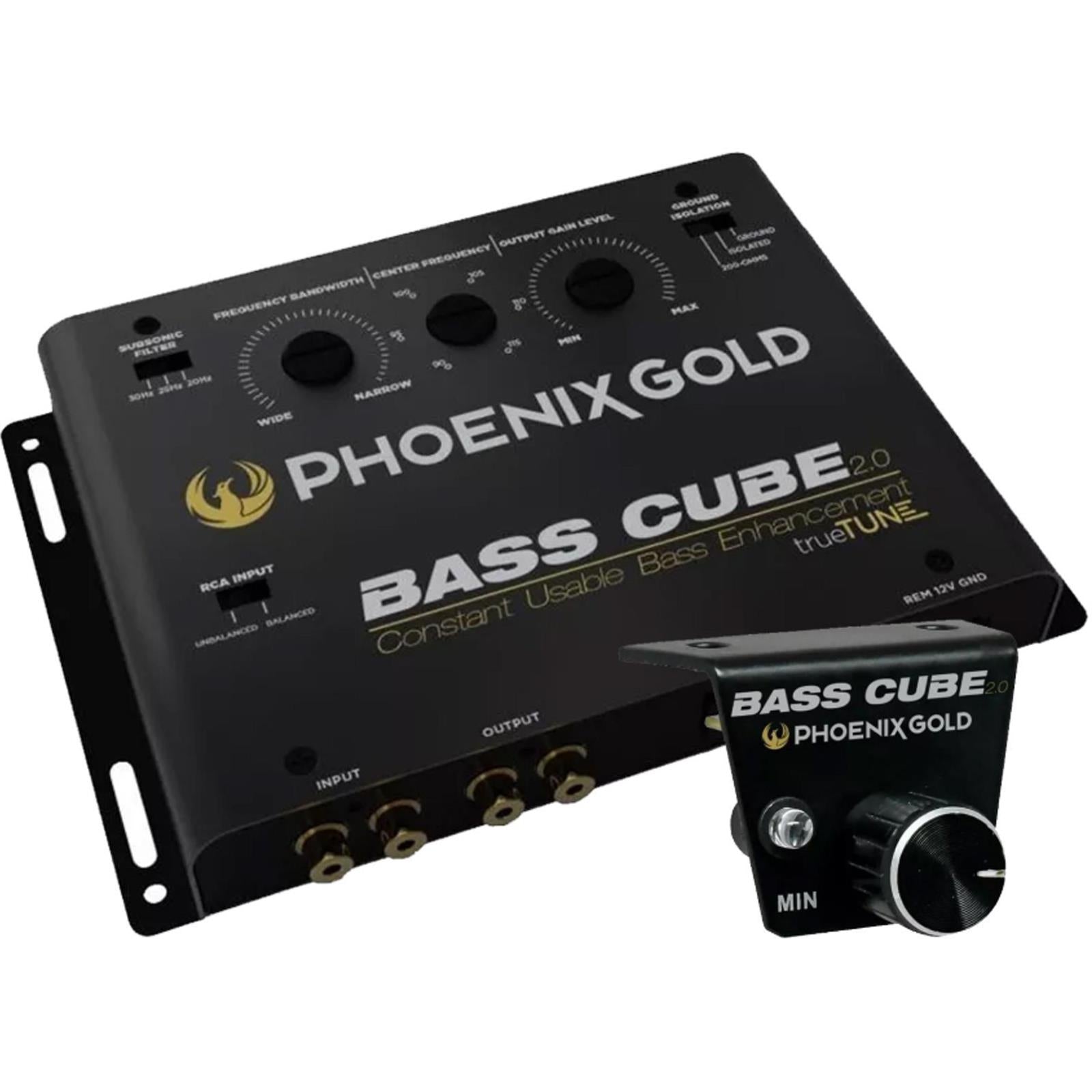 Phoenix Gold BASS CUBE2.0 - ADD Digital Parametric BASS EQ Bass Enhancement