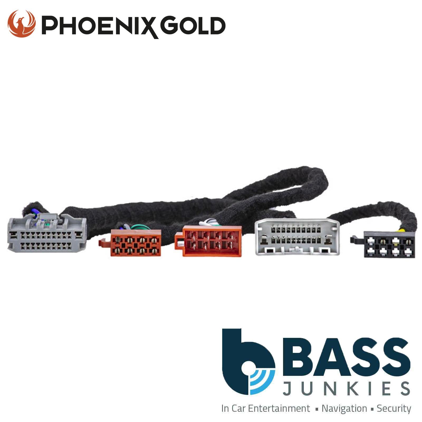Phoenix Gold ZDT‑CH1 – T-Harness for Chrysler, Dodge, Jeep vehicles from 2007 On
