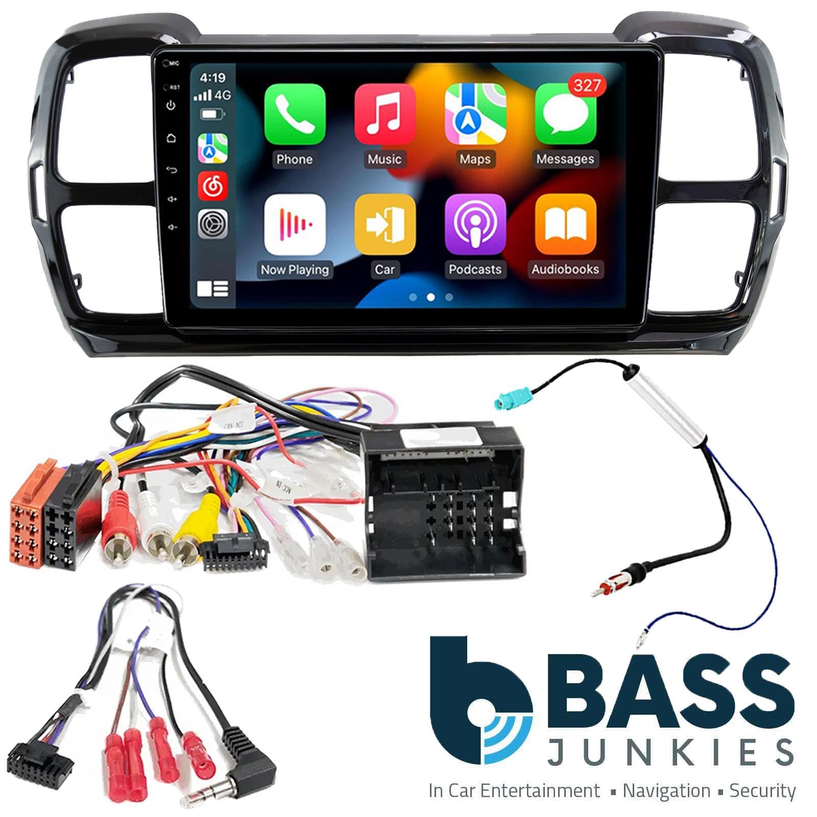 UPGRADED 9" CarPlay Android Car Stereo Kit For Citroen C5 Aircross 2017 Onwards