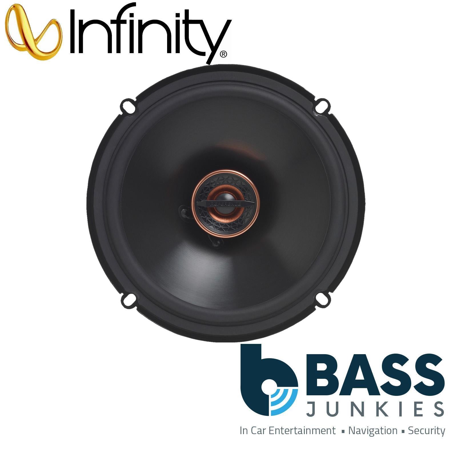Infinity By Harman REF6532EX - 165 Watt 6.5" 17cm 2 Way Car Door Speakers Pair