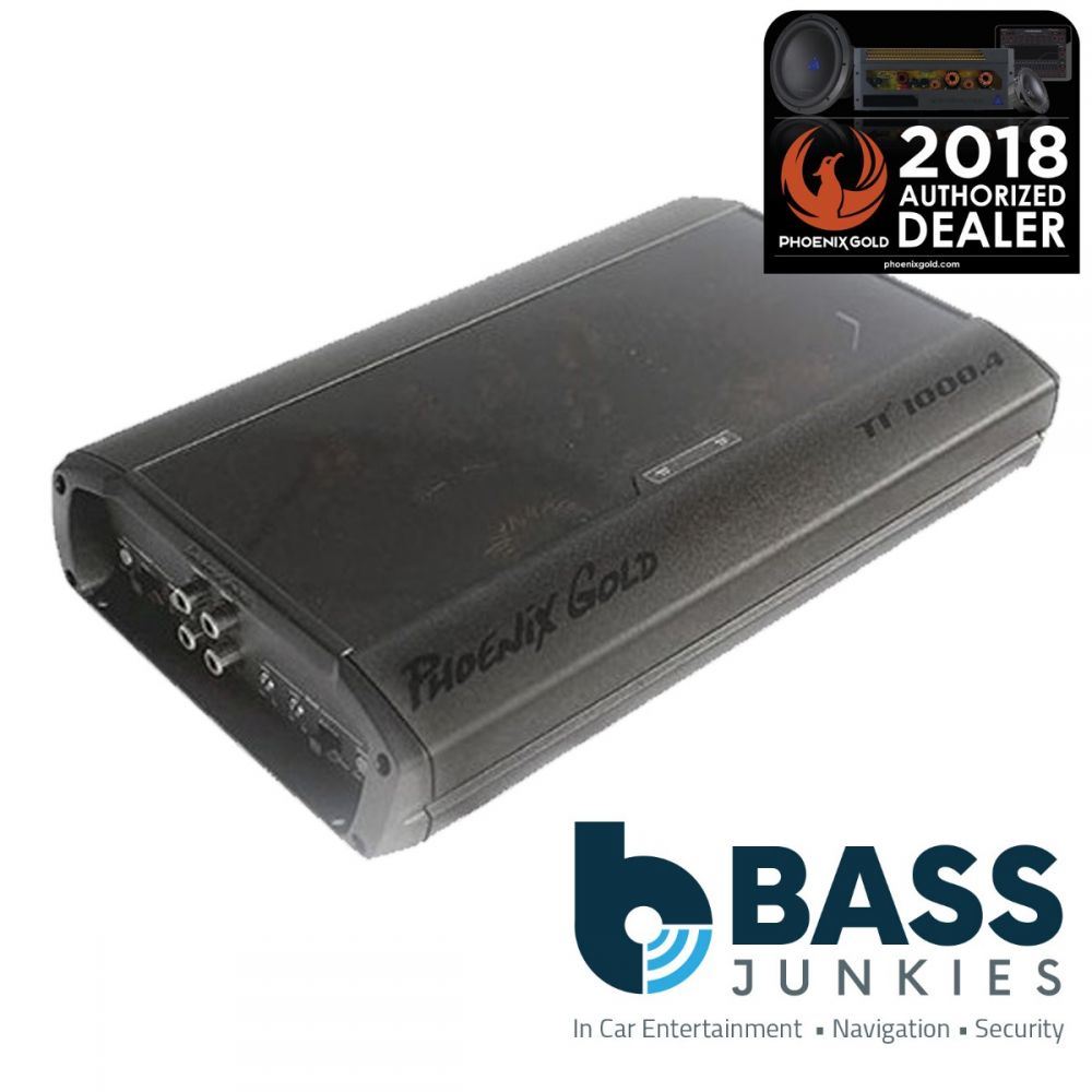 Phoenix Gold Ti2 1000.4 - Ti2 Series 1000 Watts 4 Channel Car Audio Amplifier