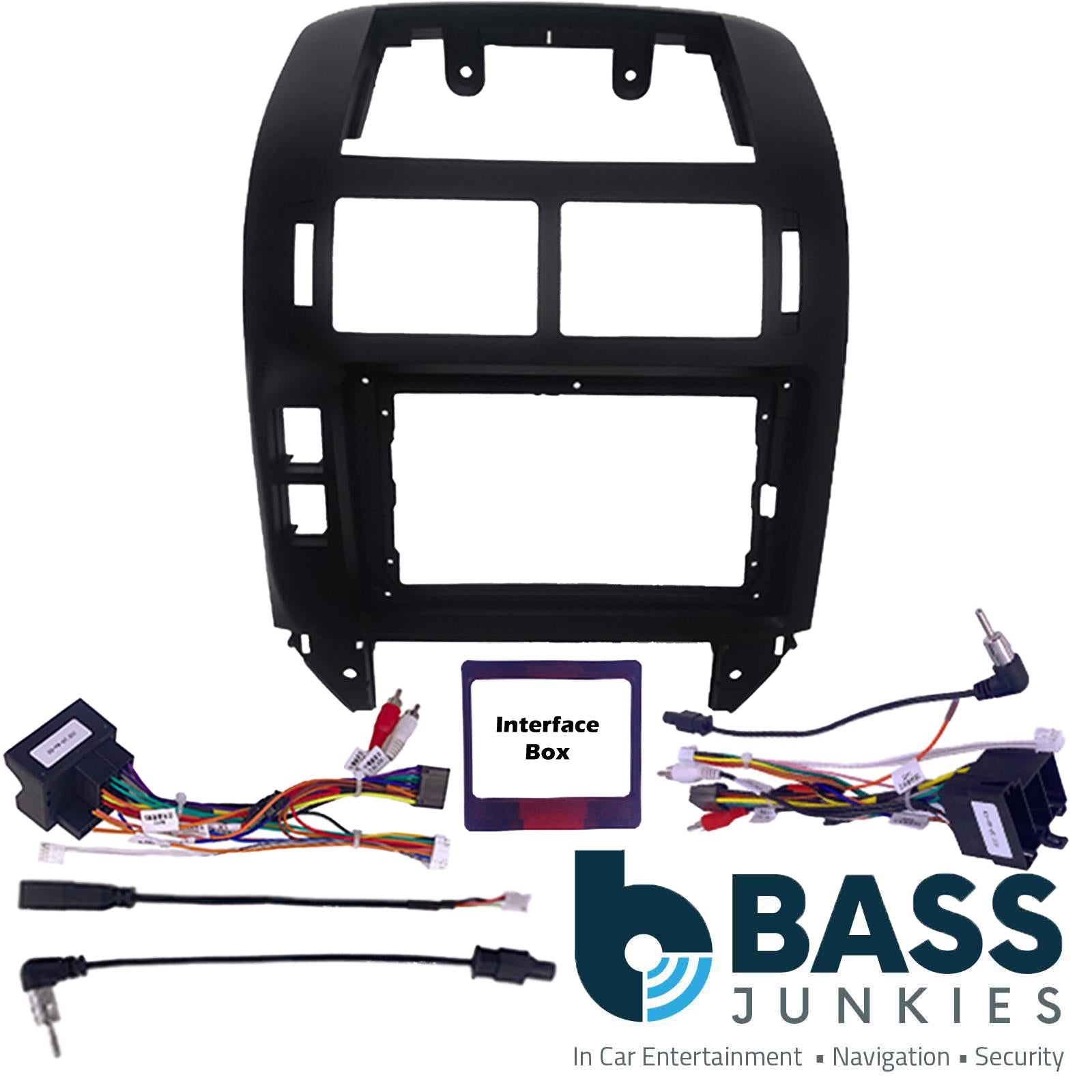 For Volkswagen Passat Auto AC 2012-2015 Fascia Panel For 9" Android Car Radios