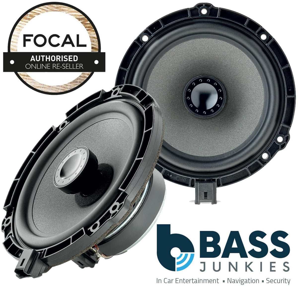 Focal 6.5" 280 Watts 2-Way Coaxial Car Speakers For Peugeot 308 SW 2008-13