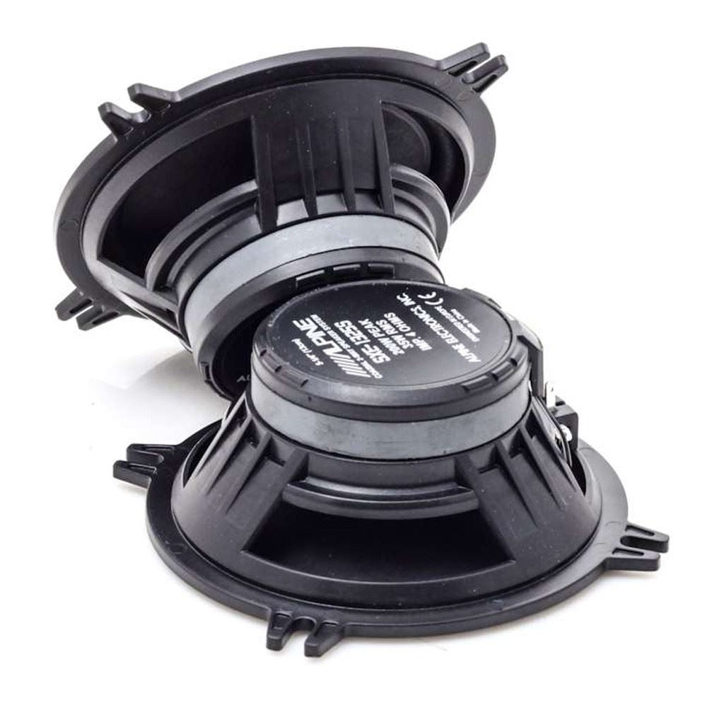 Alpine SXE-1325S 2-Way 130mm/13cm/5.25" Coaxial Speakers (Per Pair 400 Watts) Fits VW Golf 1983-92 | Jetta 83-92