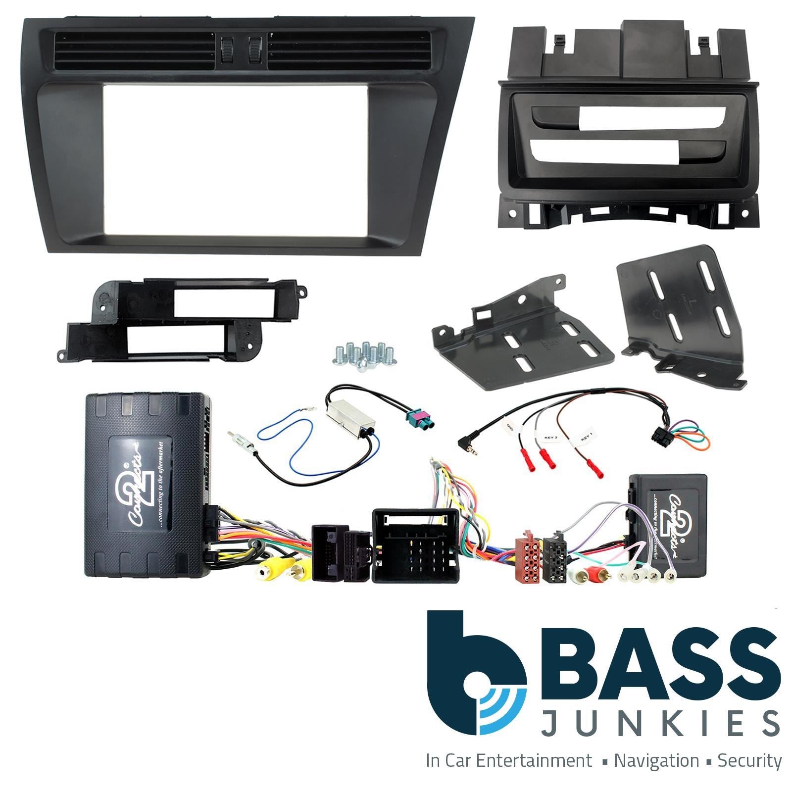 Connects2 Double Din Stereo fitting kit for Audi A4 2008-2016 | A5 2008-2016 Vehicle Specific Stereo Screen Steering Controls Fitting Kit