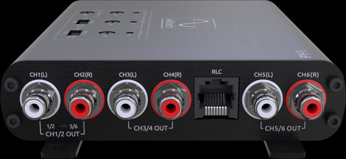 Wavtech Link6 6 Channel LOC Line Output Converter Aux In Signal Summing & Remote (6-Channel Summing Processor (6-in/6-out)) Independent CH5/6 Level | 2/4/6ch Input Select (Direct, Copy or Sum)