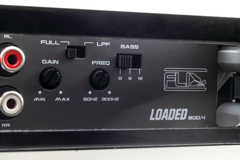 FLI FL800.4-F1 - 4 Channel 800 Watts Car Van Speaker Amp Amplifier