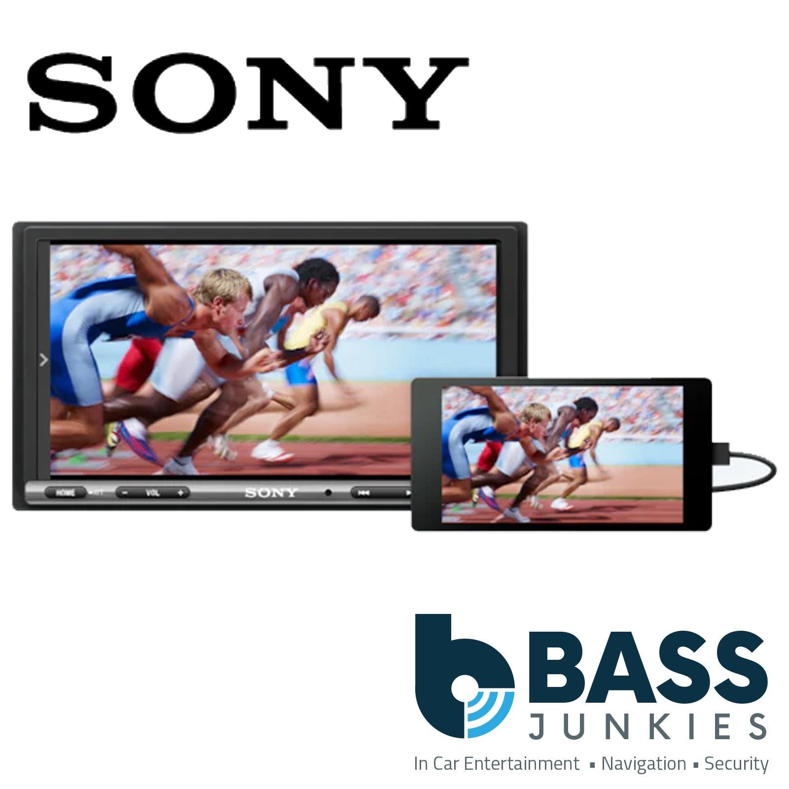 SONY XAV-AX3250 APPLE CARPLAY ANDROID AUTO WEBLINK DAB BLUETOOTH CAR STEREO