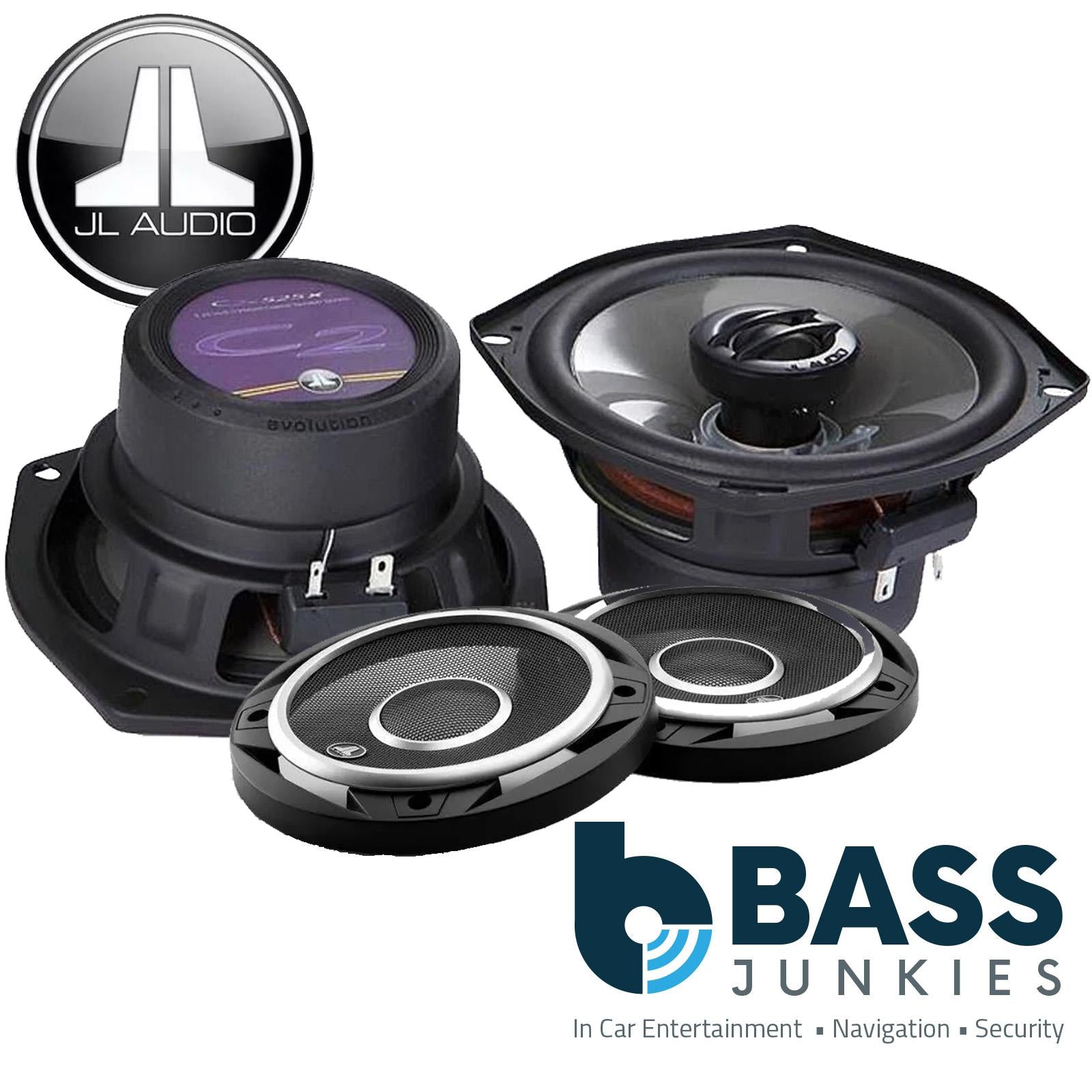 JL Audio C2-525X - 5.25" 13cm 240 Watts 2 Way Door Parcel Shelf Car Speakers Pair