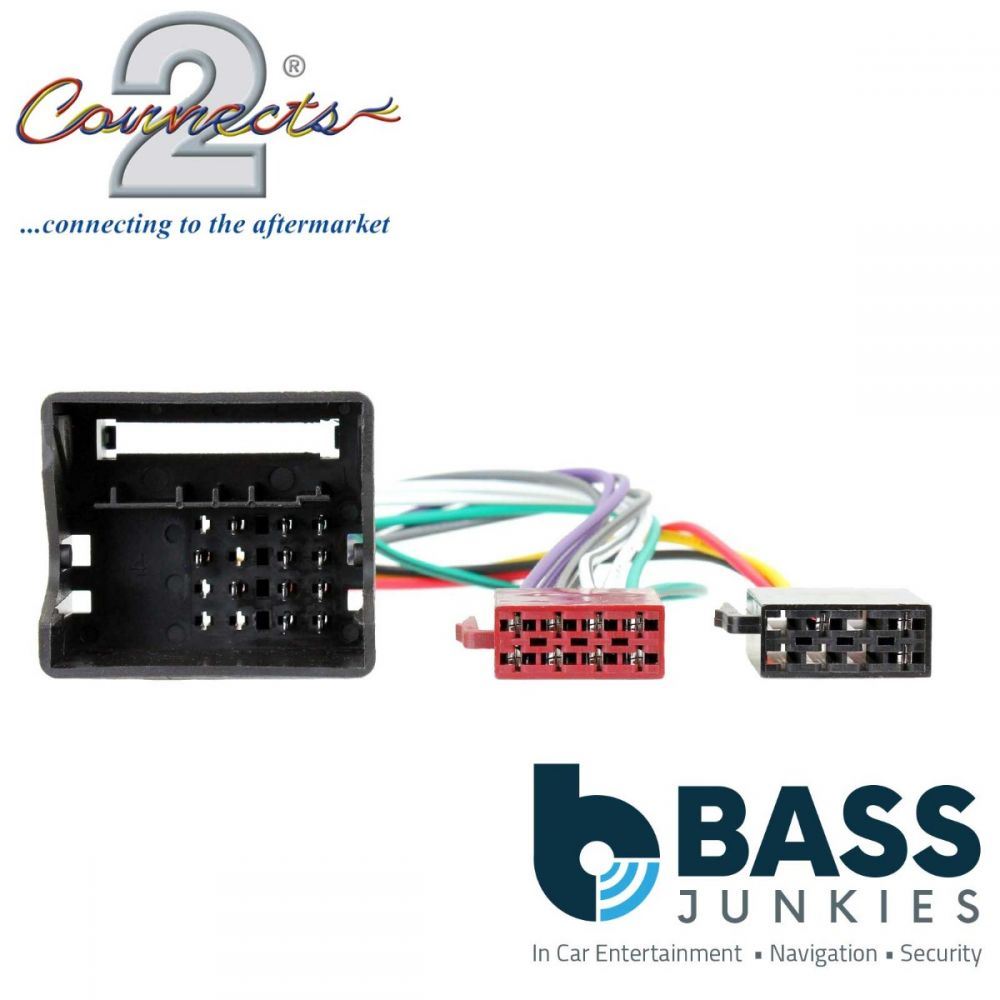 Connects2 CT20RN02 - Renault Grand-Scenic Laguna Megane and Other Models Car Stereo Radio ISO Harness Adapter Lead