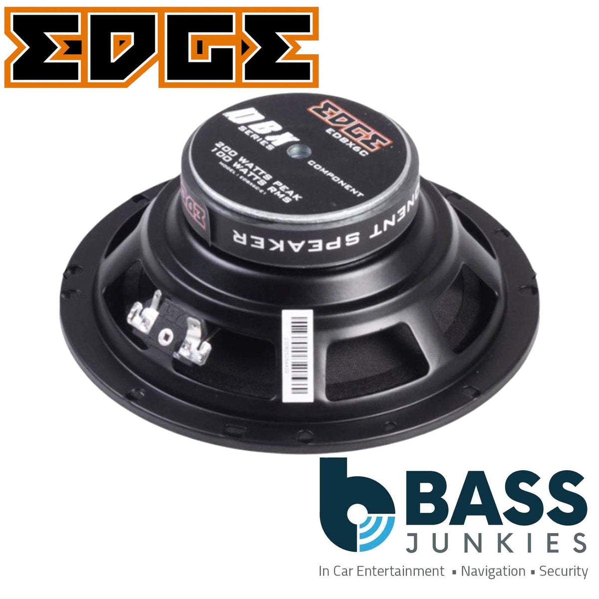 EDGE Street Series EDS6C-E4 - 440 Watts 16.5cm Car Audio Component Speaker Pair