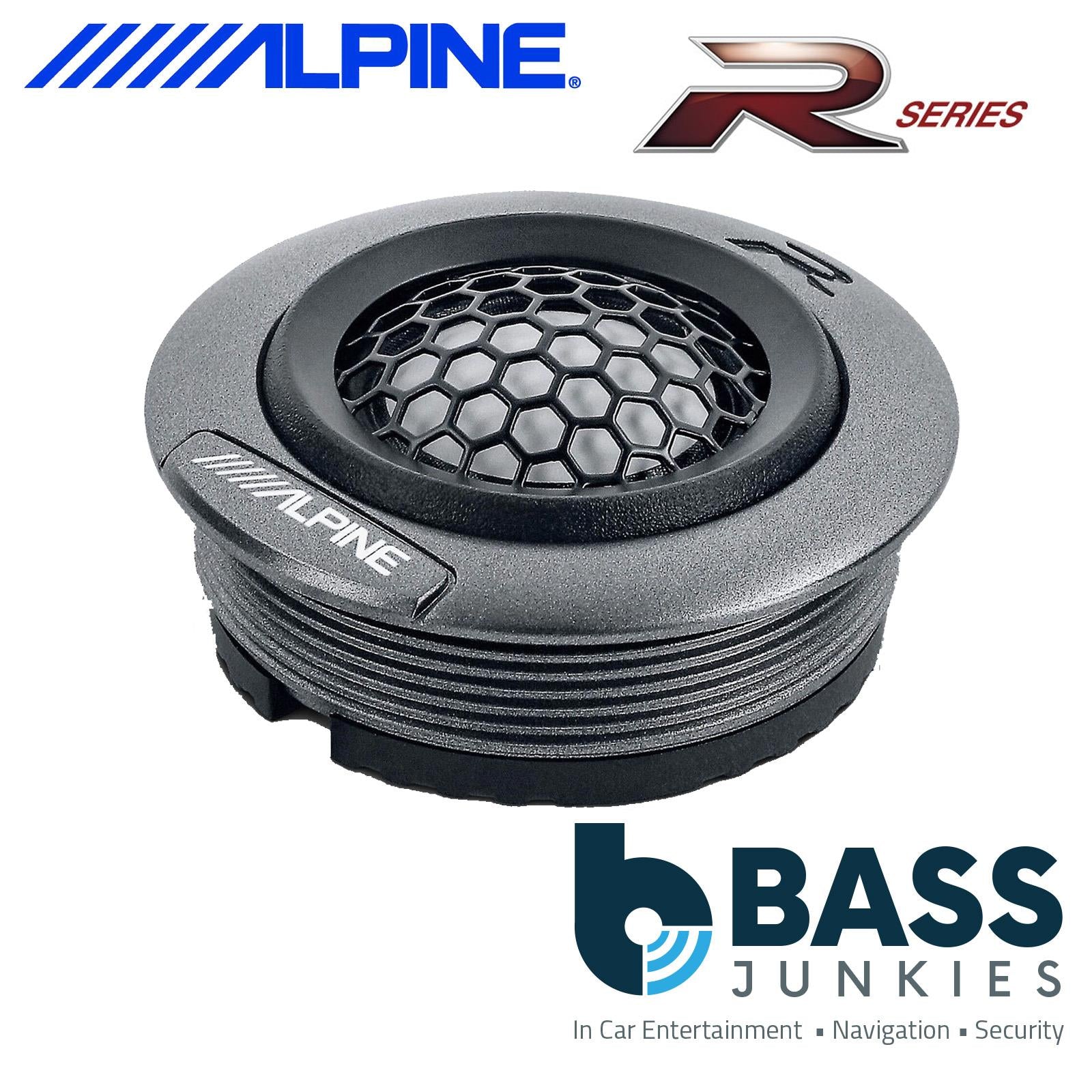 Alpine R2-S65C - 16.5cm 6.5" 2-Way 600 Watts Component Kit Car Door Speakers