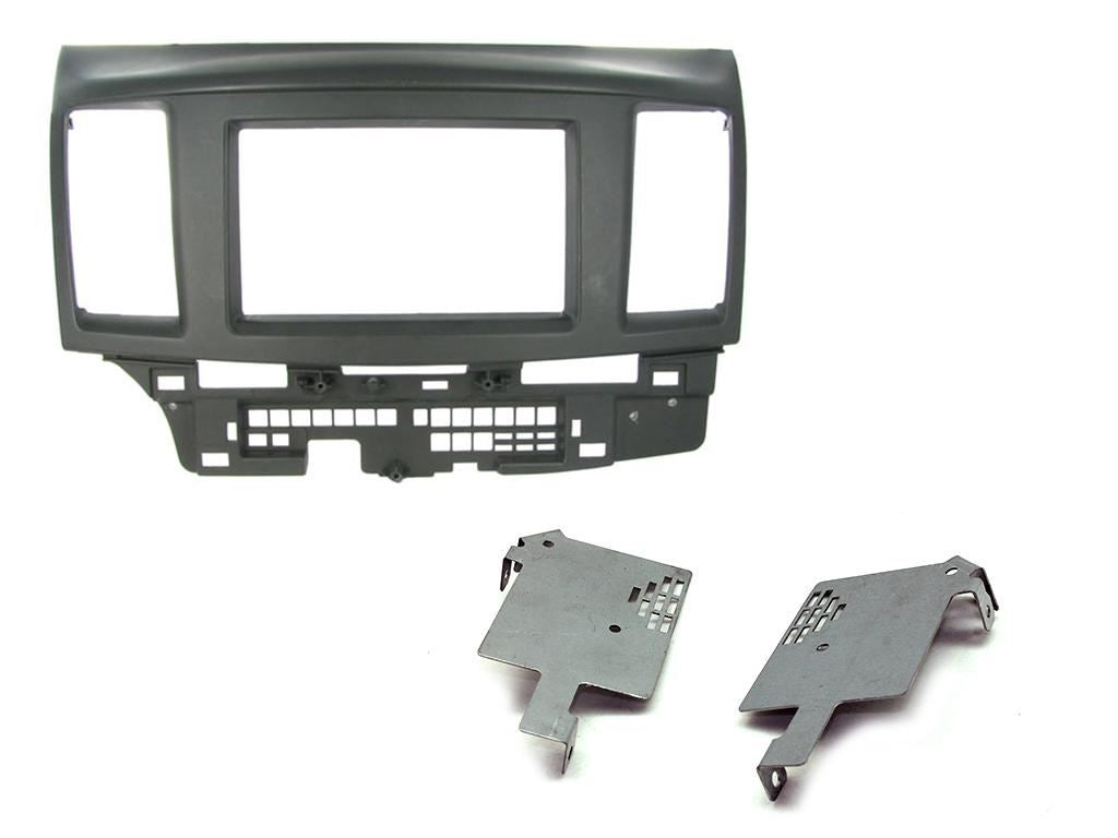 SONY DAB+ Apple | Android Double Din Stereo Fitting Kit + Steering Wheel Stalk Controls to fit Mitsubishi Lancer 2008-10