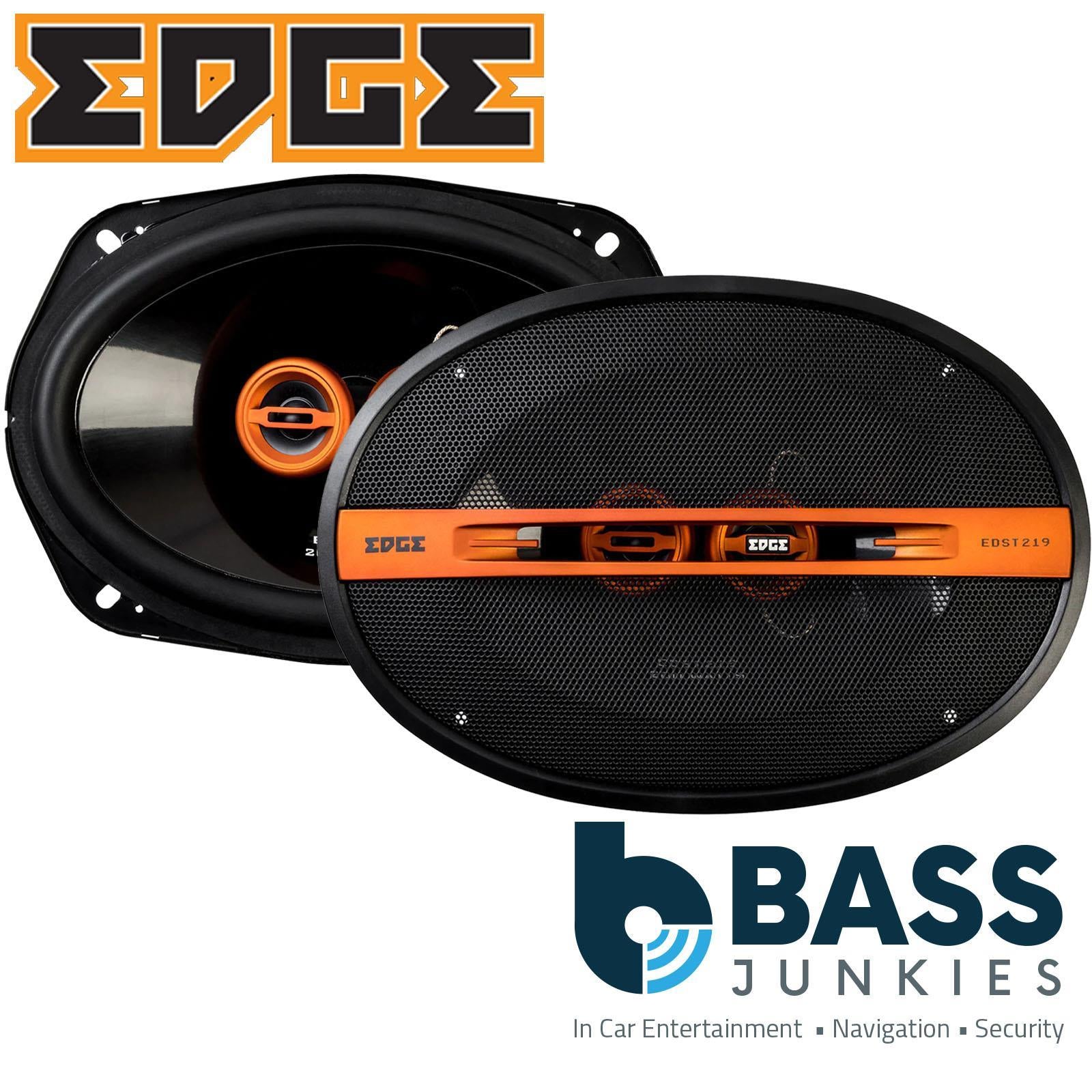 Edge ED209-E2 6"x9" Inch 600 Watts 3 Way Tri-axial Car Van Speakers