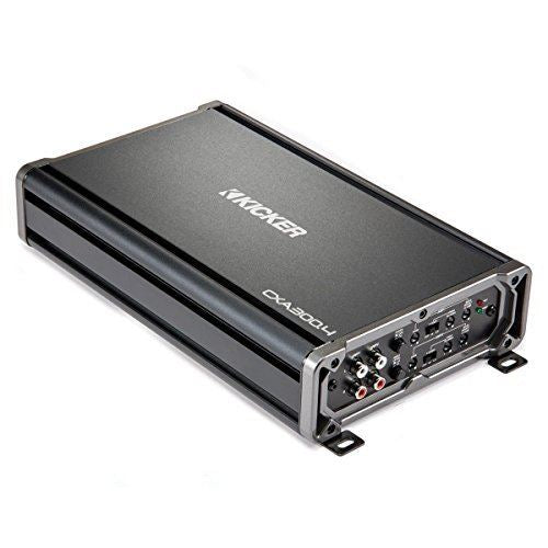 Kicker 43CXA3004 - CX Series 300 Watts 4-Channel Car Van Stereo Amp Amplifier