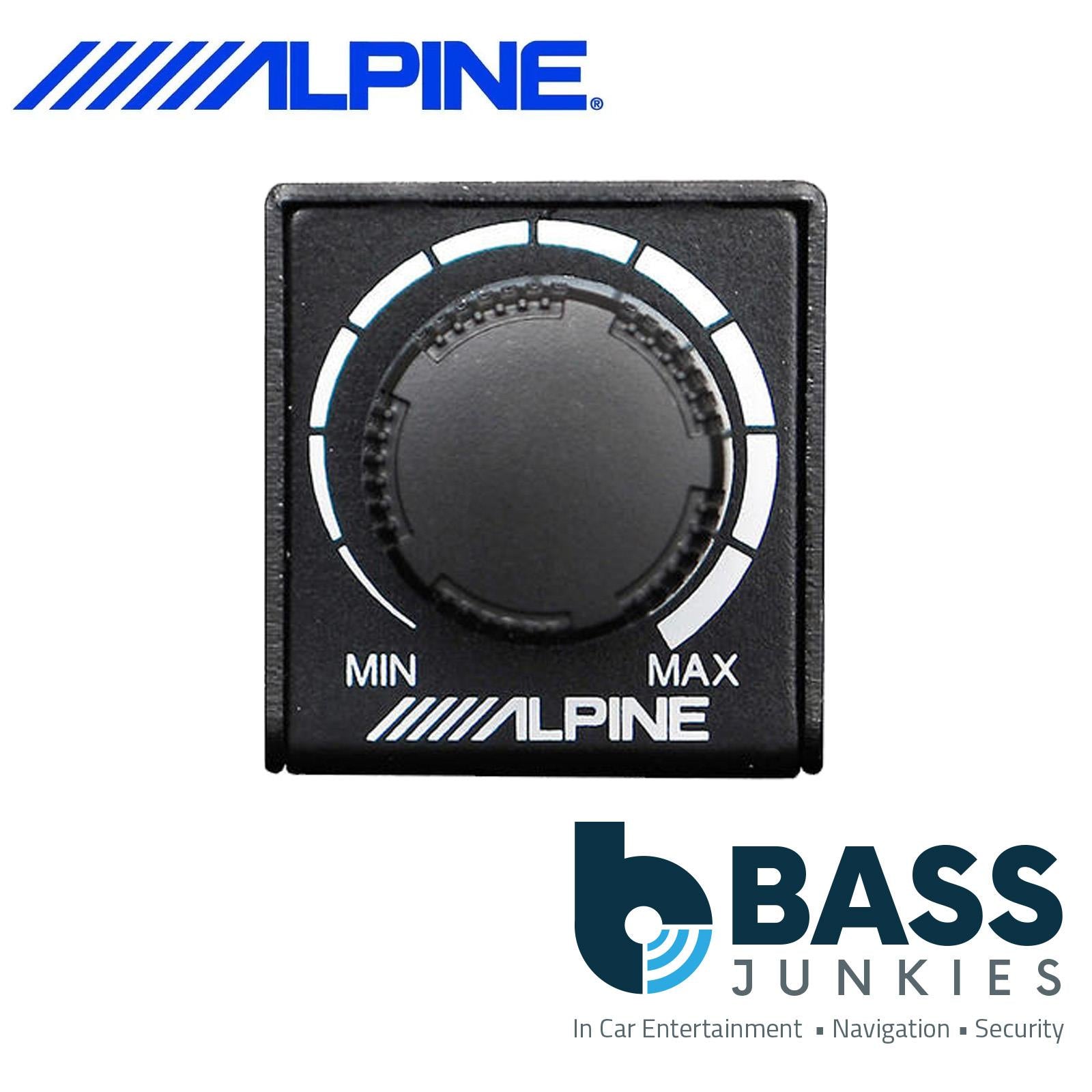 Alpine RUX-KNOB2 - Remote Subwoofer Bass Controller for R S V X PDX Series Amps