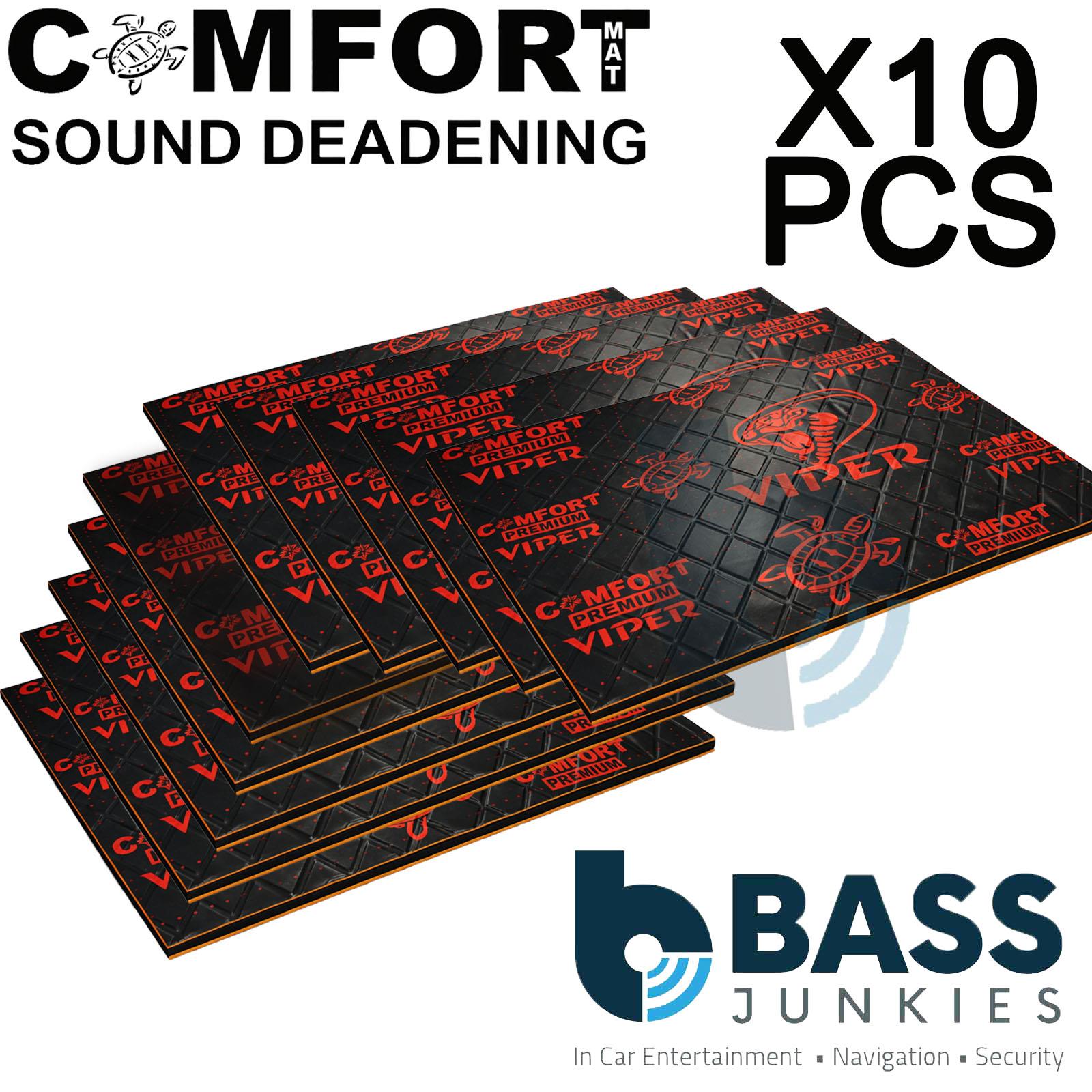 Comfort VIPER - 10 Sheets 3mm 500x700mm Sound Deadening Mat Kit