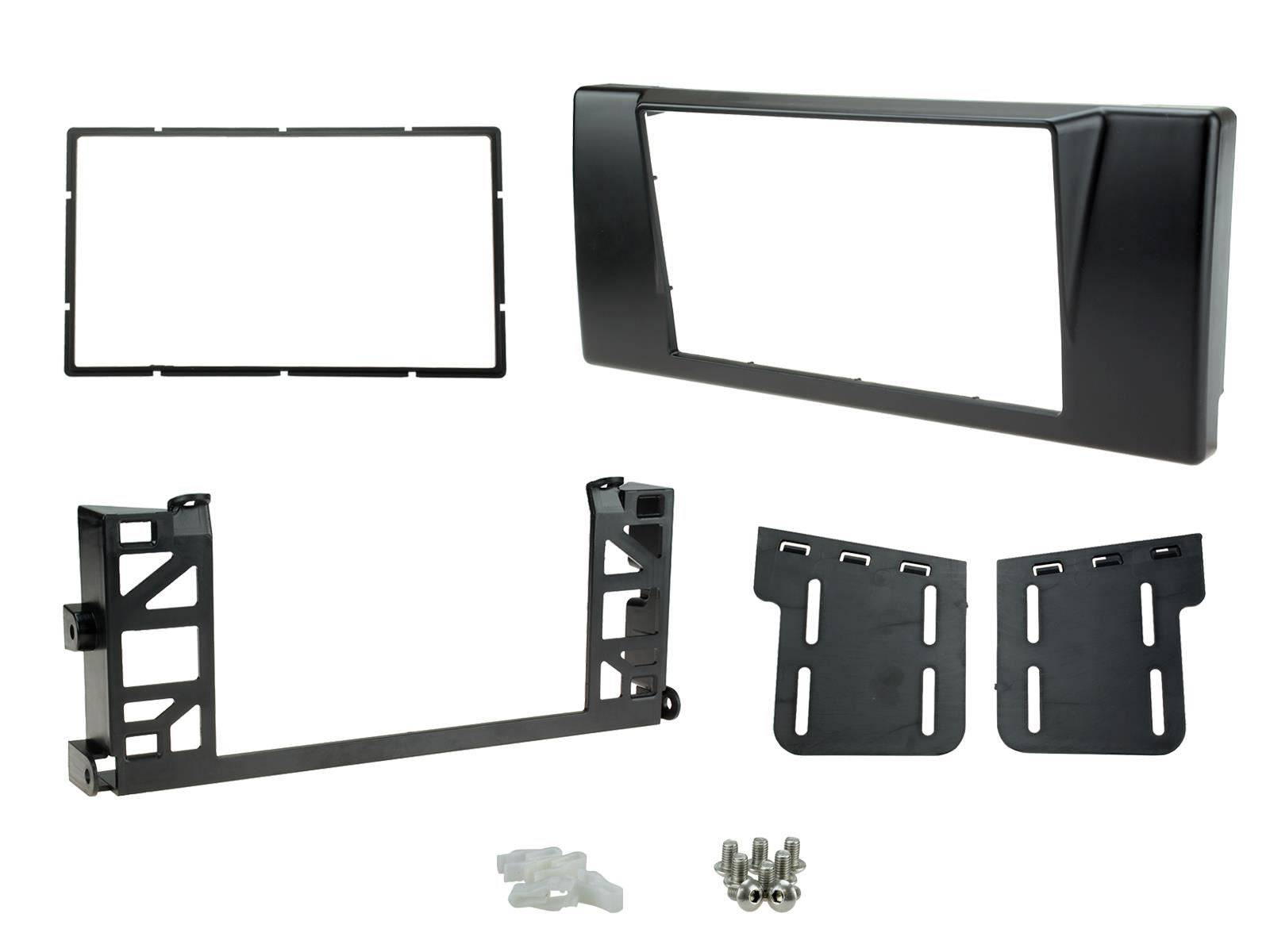 Connects 2 CTKBM04 - BMW 5 Series E39 1996 - 2004 Double Din Facia & Steering wheel Interface Fitting Installation Kit